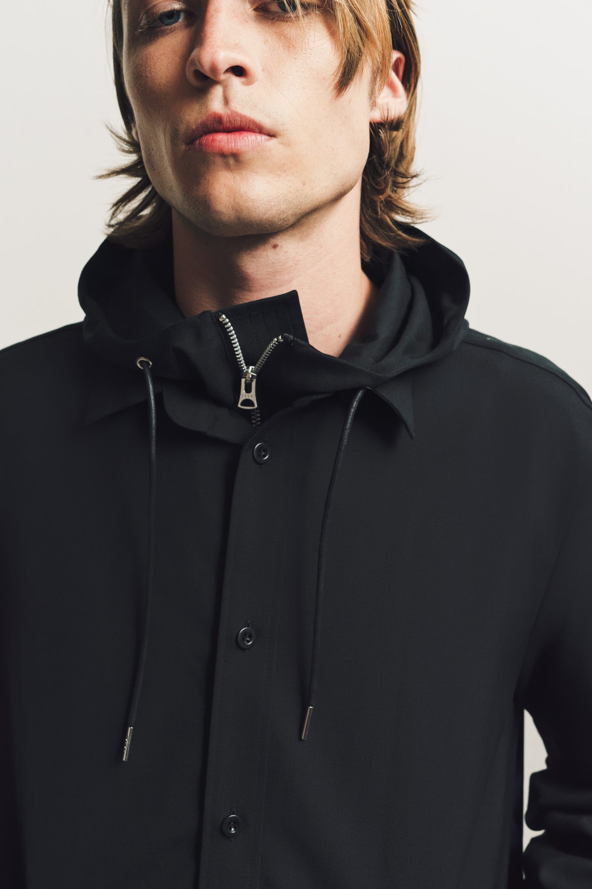 SACAI | SUITING HOODIE - MAXFIELD LA