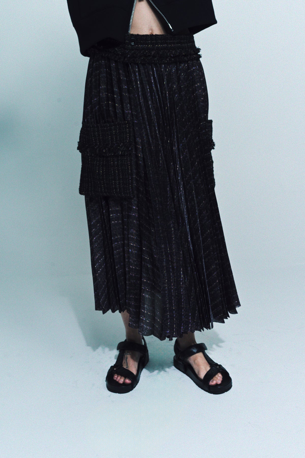 SACAI | TWEED SKIRT - MAXFIELD LA