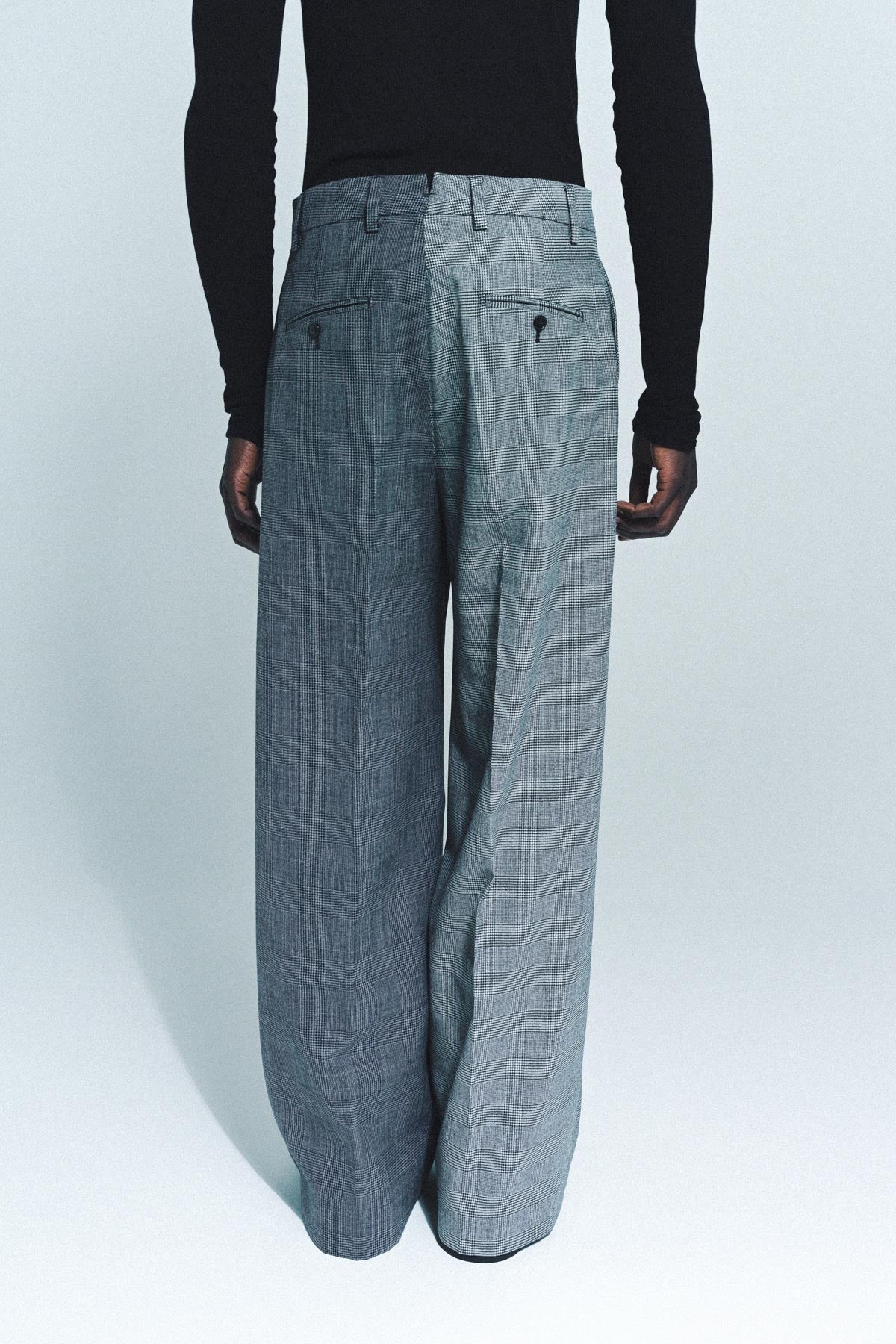 VETEMENTS | SPLIT TAILORED PANTS - MAXFIELD LA