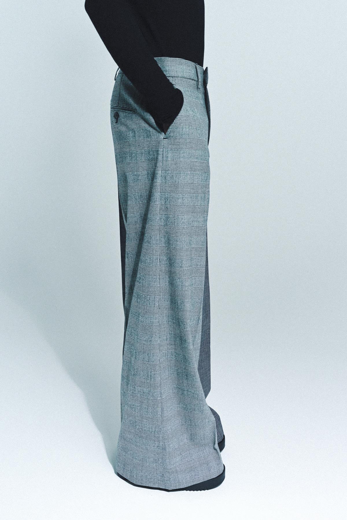VETEMENTS | SPLIT TAILORED PANTS - MAXFIELD LA