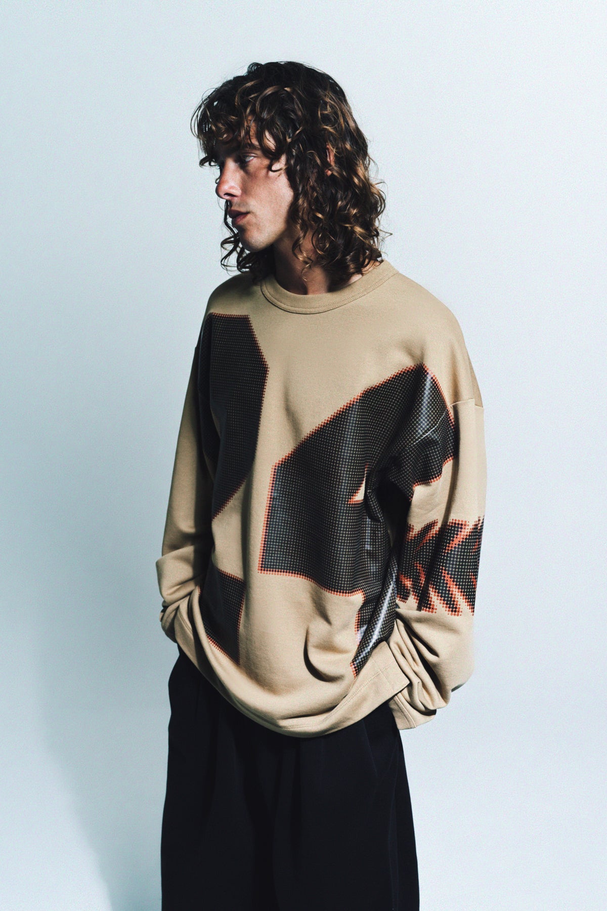 DRIES VAN NOTEN | OVERSIZED NUMBERED SWEATSHIRT - MAXFIELD LA
