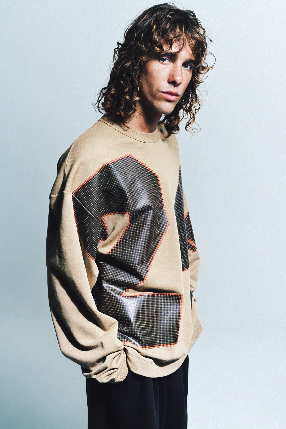 DRIES VAN NOTEN | OVERSIZED NUMBERED SWEATSHIRT - MAXFIELD LA