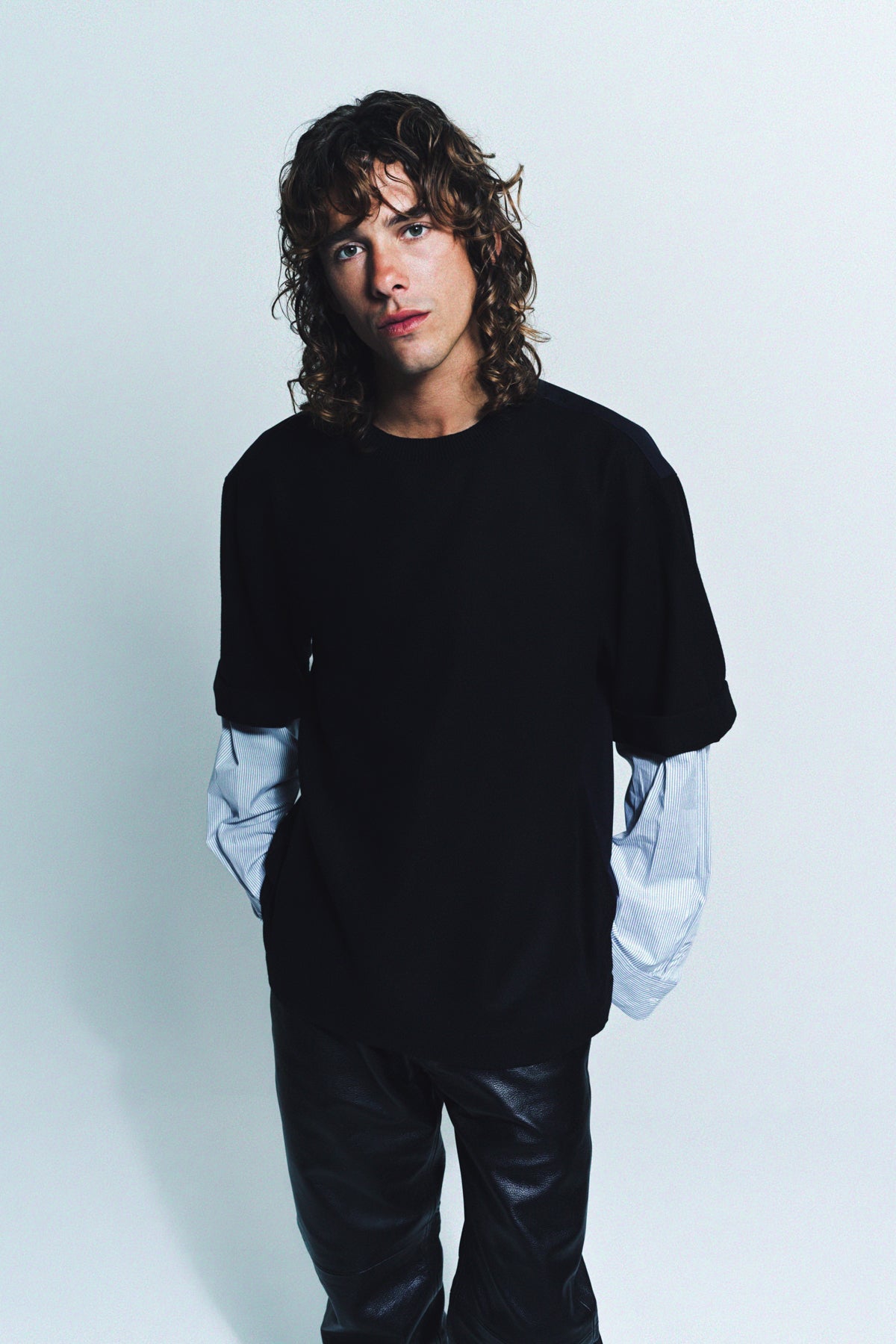 DRIES VAN NOTEN | CARROW WOOL CASHMERE SWEATSHIRT - MAXFIELD LA