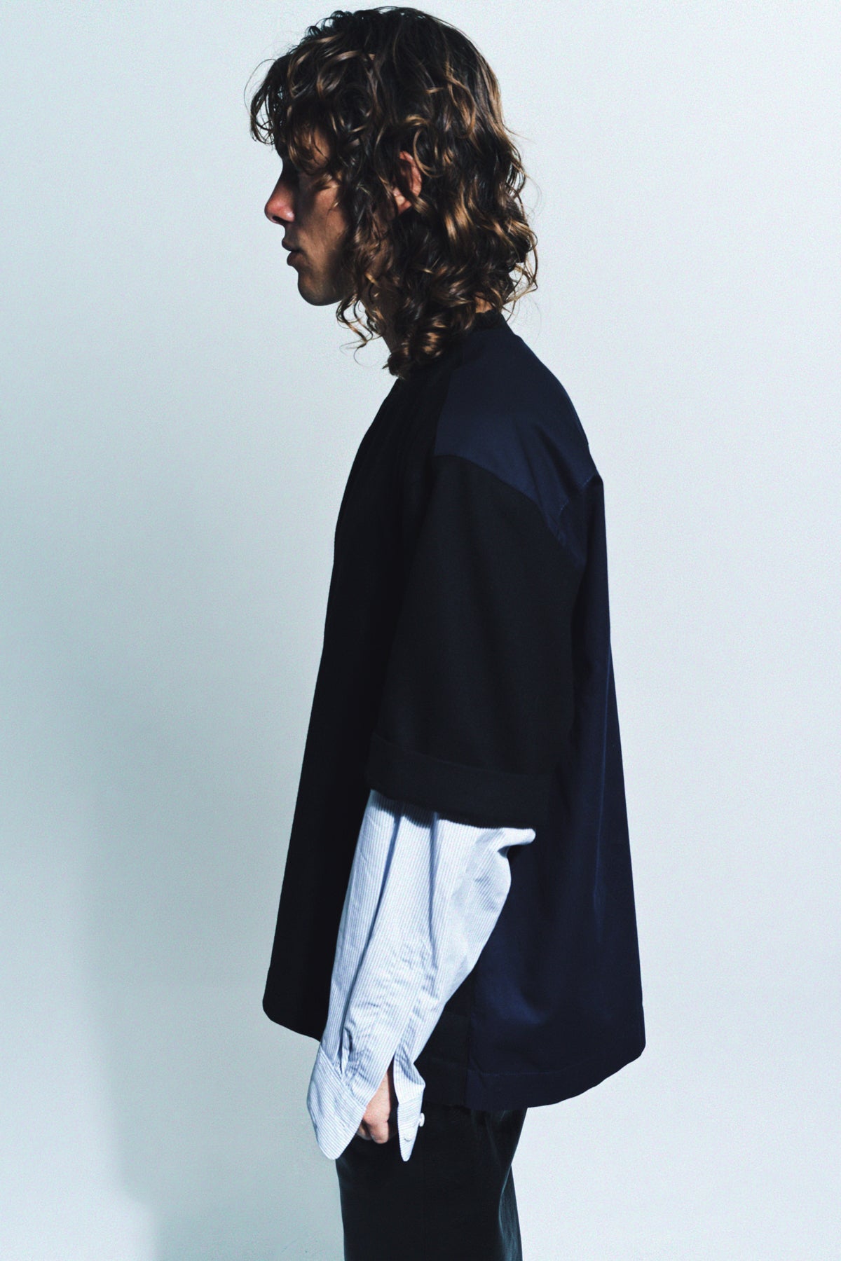 DRIES VAN NOTEN | CARROW WOOL CASHMERE SWEATSHIRT - MAXFIELD LA