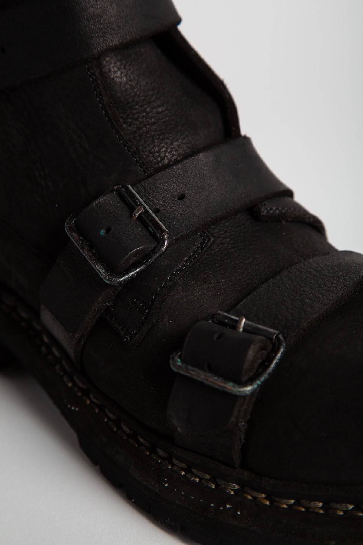 GUIDI | GR05CGV FULL GRAIN MULTI STRAP BOOTS