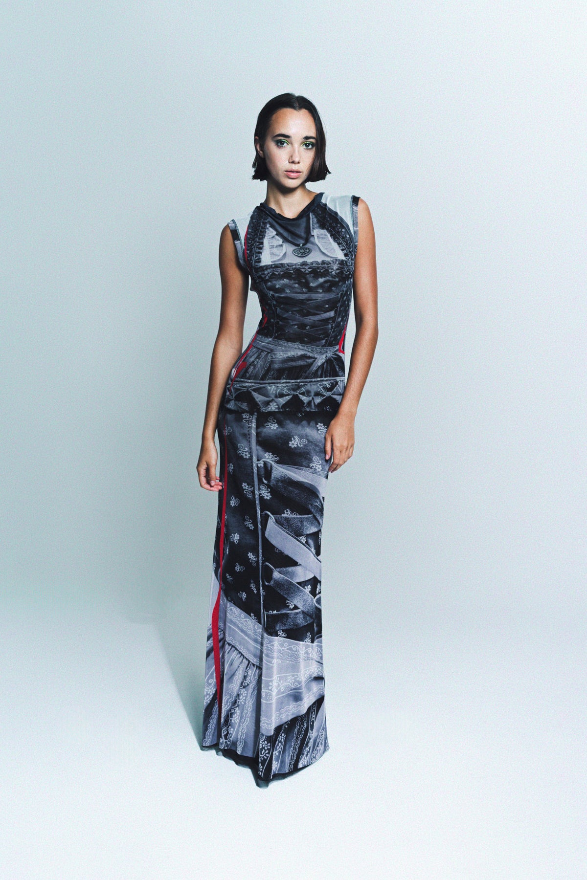 OTTOLINGER | MESH MAXI DRESS - MAXFIELD LA