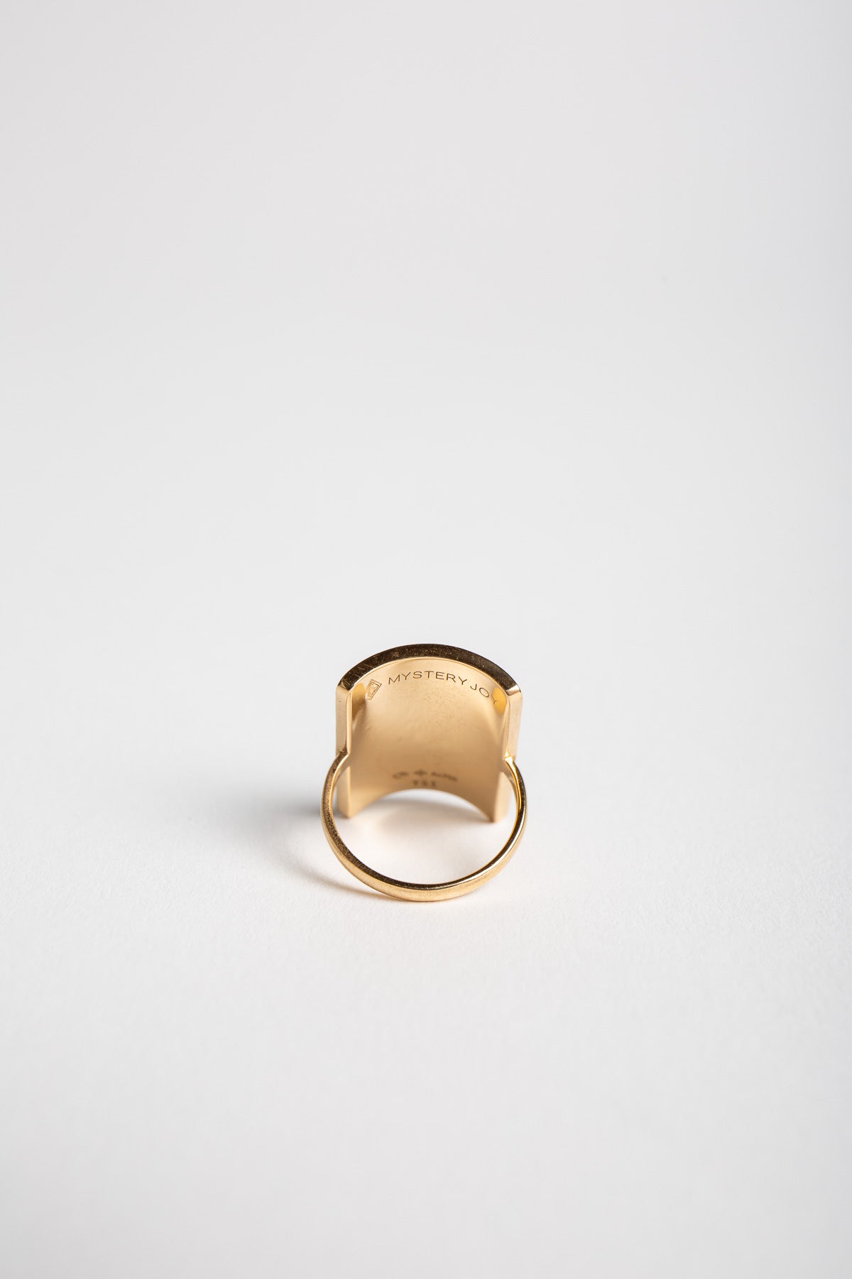 MYSTERYJOY | GIANT RED HONOR RING - MAXFIELD LA