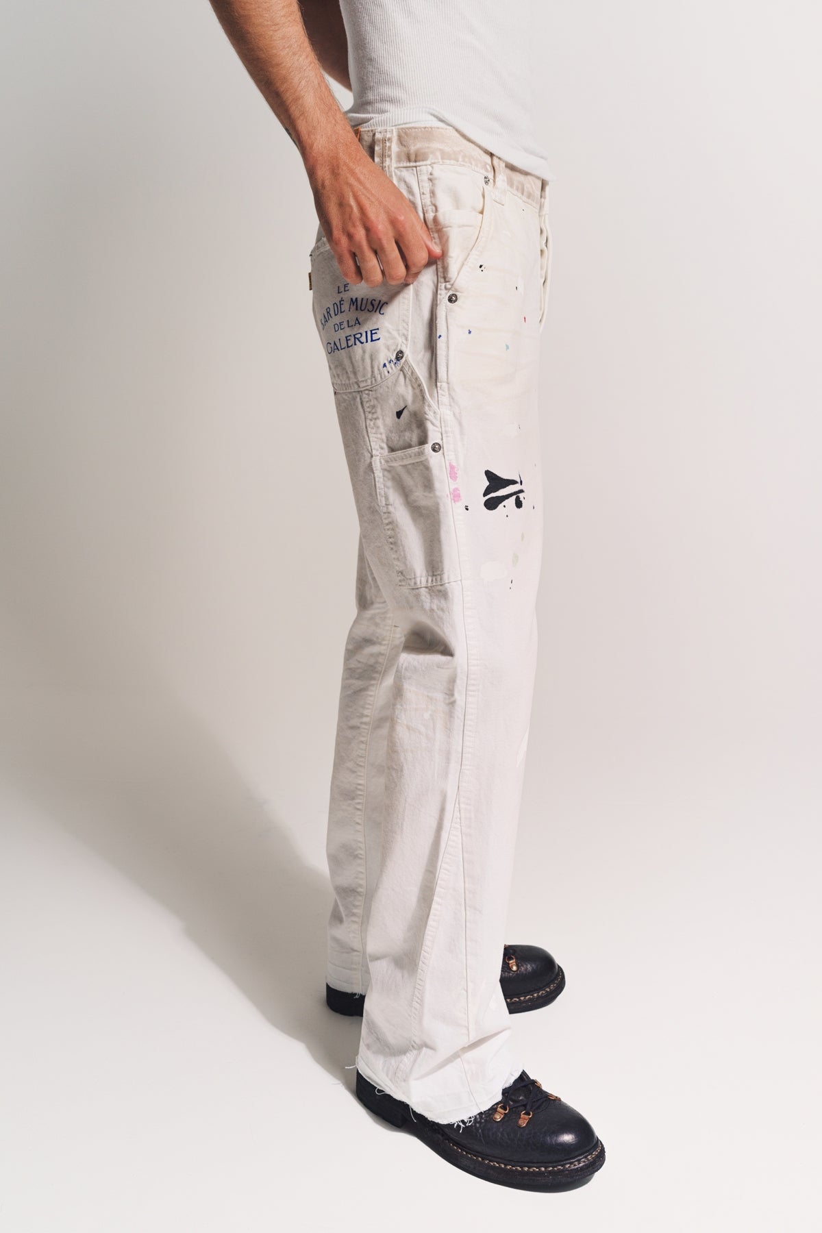 GALLERY DEPT. | PAINTED CARPENTER FLARE PANTS - MAXFIELD LA