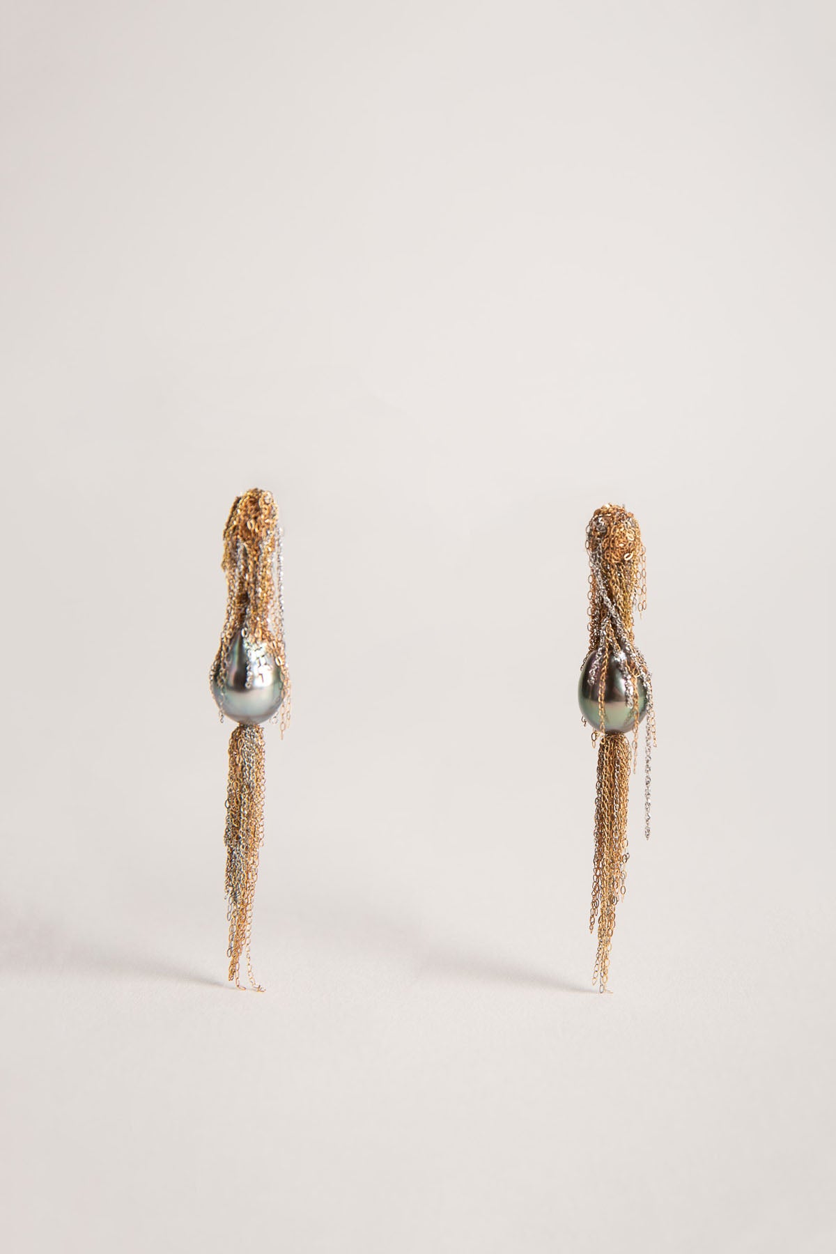 MARTIN BERNSTEIN | GOLD PEARL EARRINGS - MAXFIELD LA