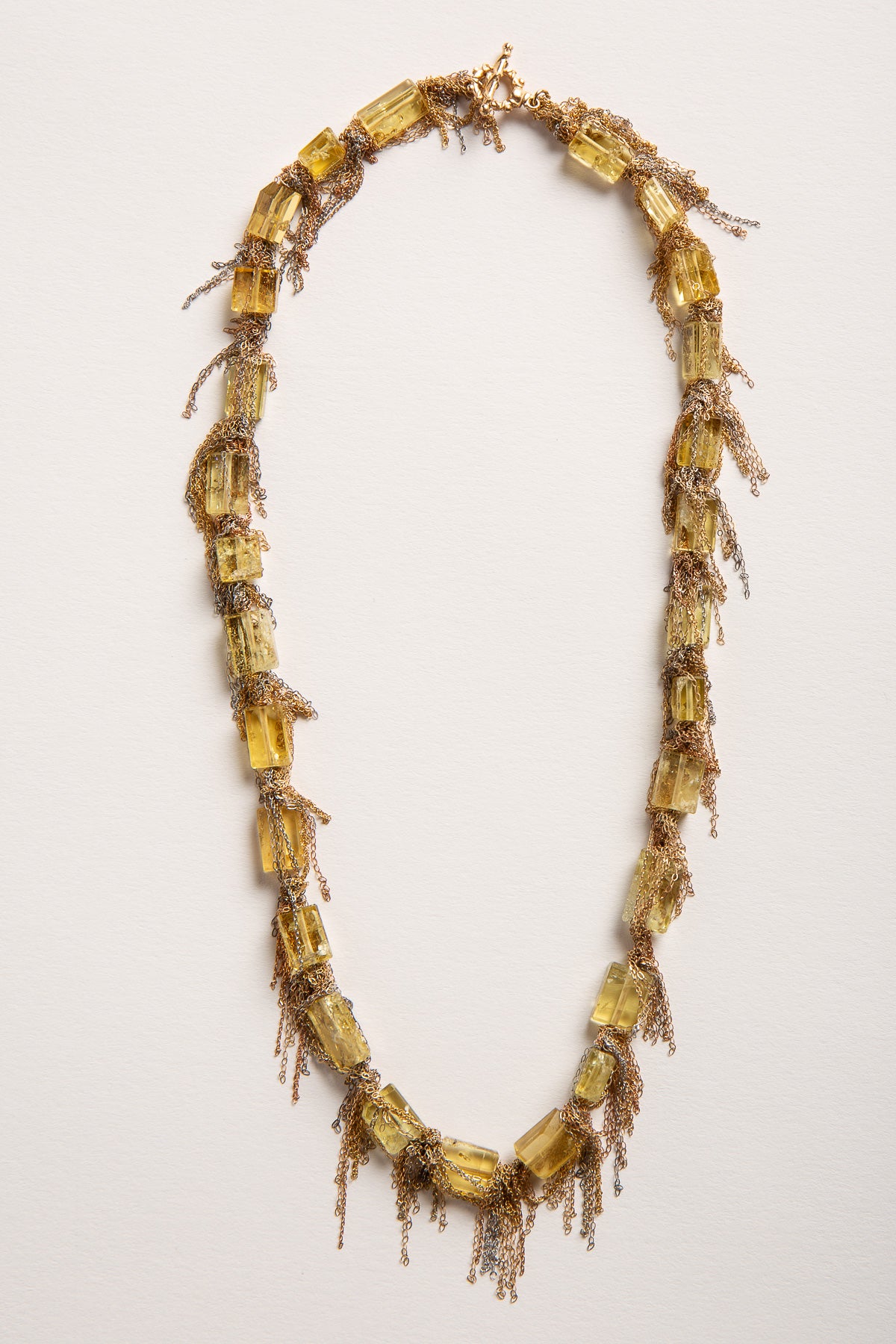MARTIN BERNSTEIN | GOLD YELLOW BERYL NECKLACE - MAXFIELD LA