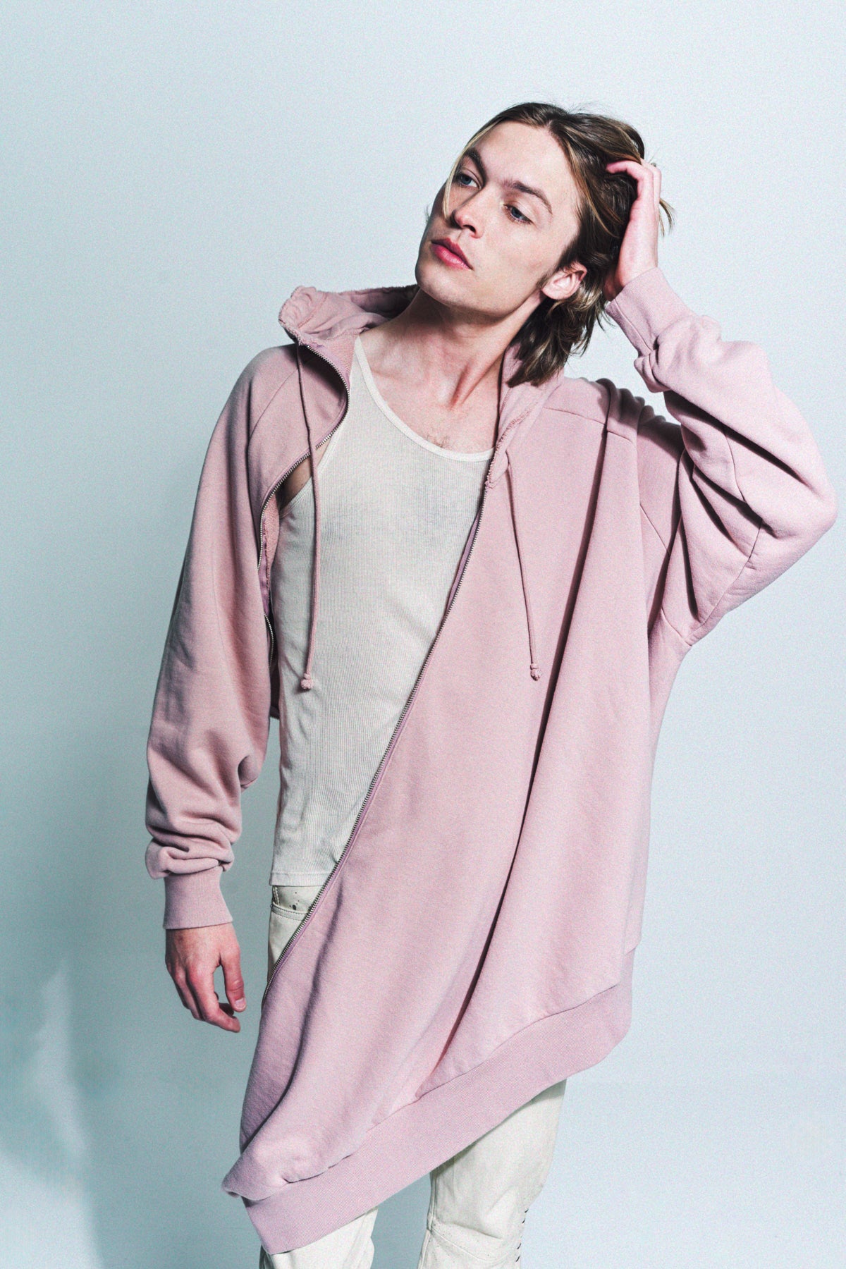 UNDERCOVER | ASYMMETRIC ZIP HOODIE - MAXFIELD LA