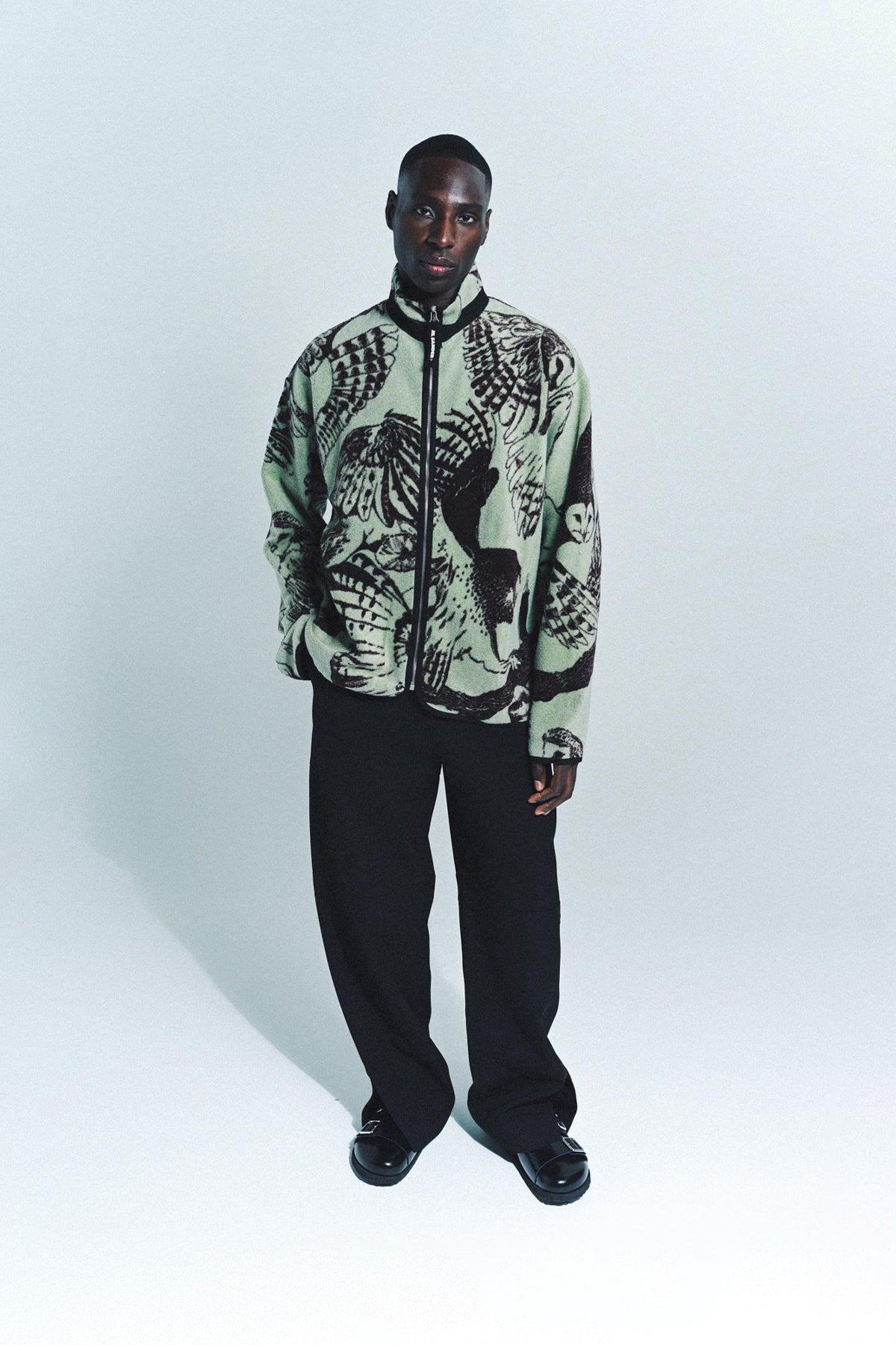 JIL SANDER | JACQUARD SWEATSHIRT - MAXFIELD LA