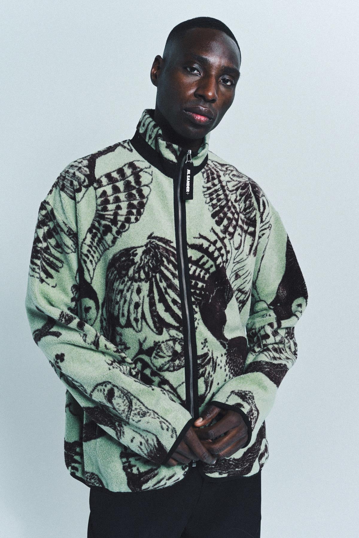JIL SANDER | JACQUARD SWEATSHIRT - MAXFIELD LA