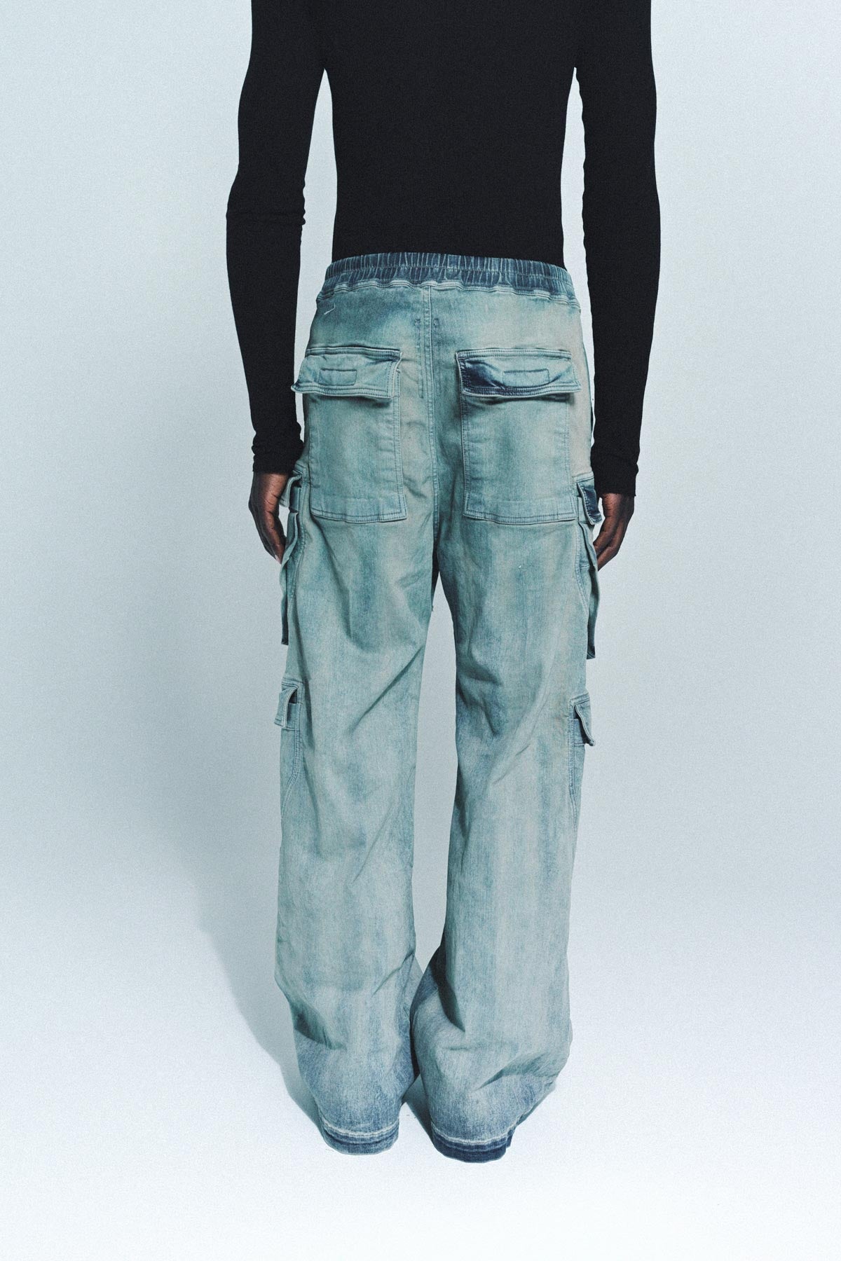 RICK OWENS DRKSHDW | DOUBLE CARGO JUMBO BELA JEANS - MAXFIELD LA