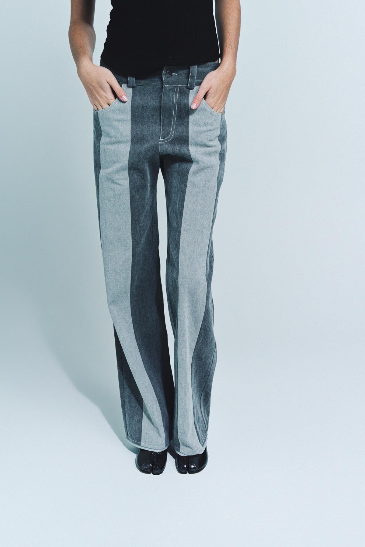 PAULA CANOVAS DEL VAS | STRIPE JEANS - MAXFIELD LA