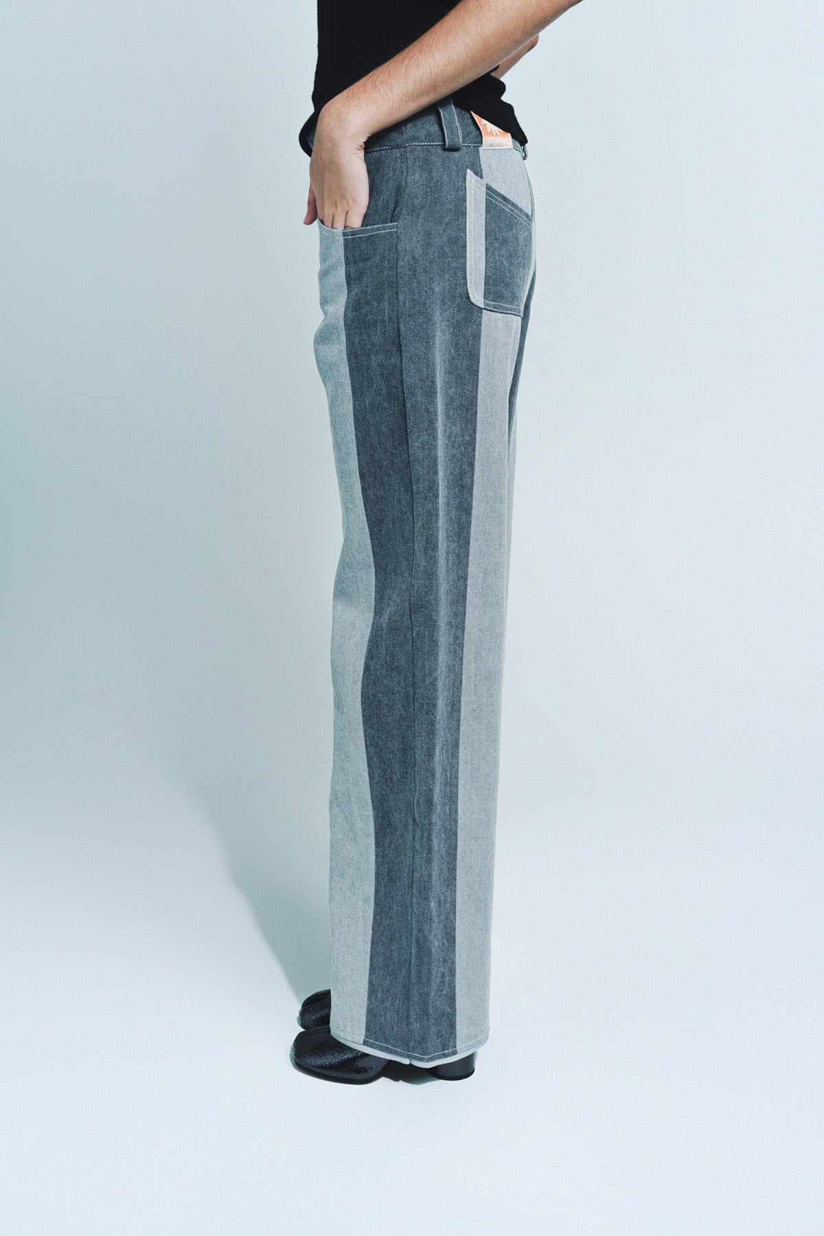 PAULA CANOVAS DEL VAS | STRIPE JEANS - MAXFIELD LA