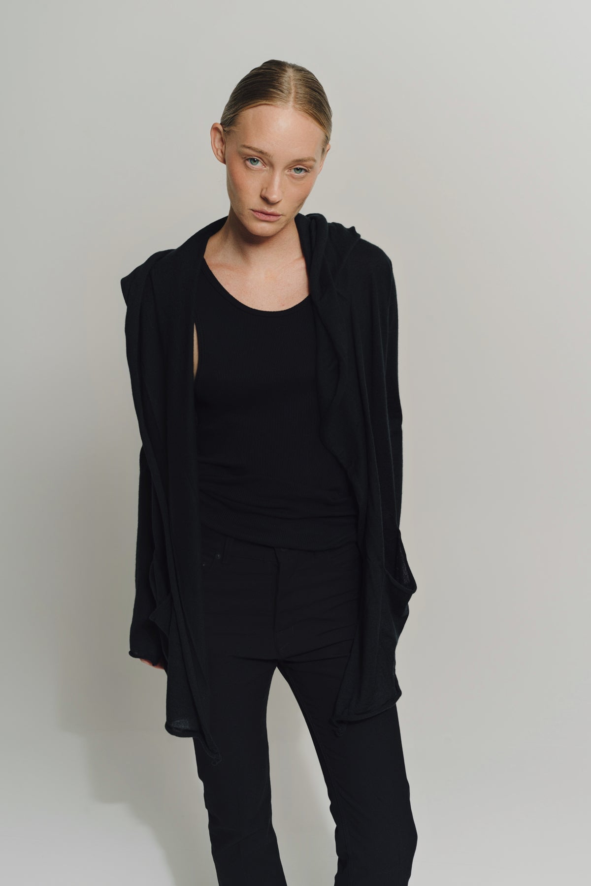 LARS ANDERSSON | HOODED WRAP JACKET - MAXFIELD LA