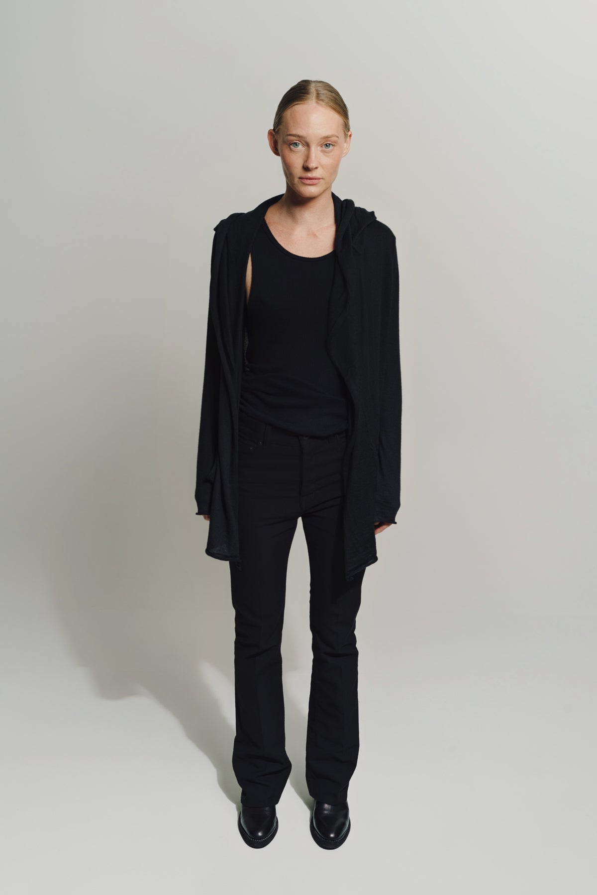 LARS ANDERSSON | HOODED WRAP JACKET - MAXFIELD LA