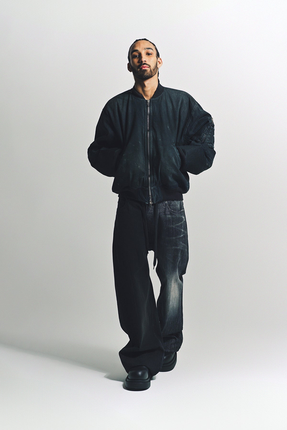 BALENCIAGA | FIFTY-FIFTY PANTS - MAXFIELD LA