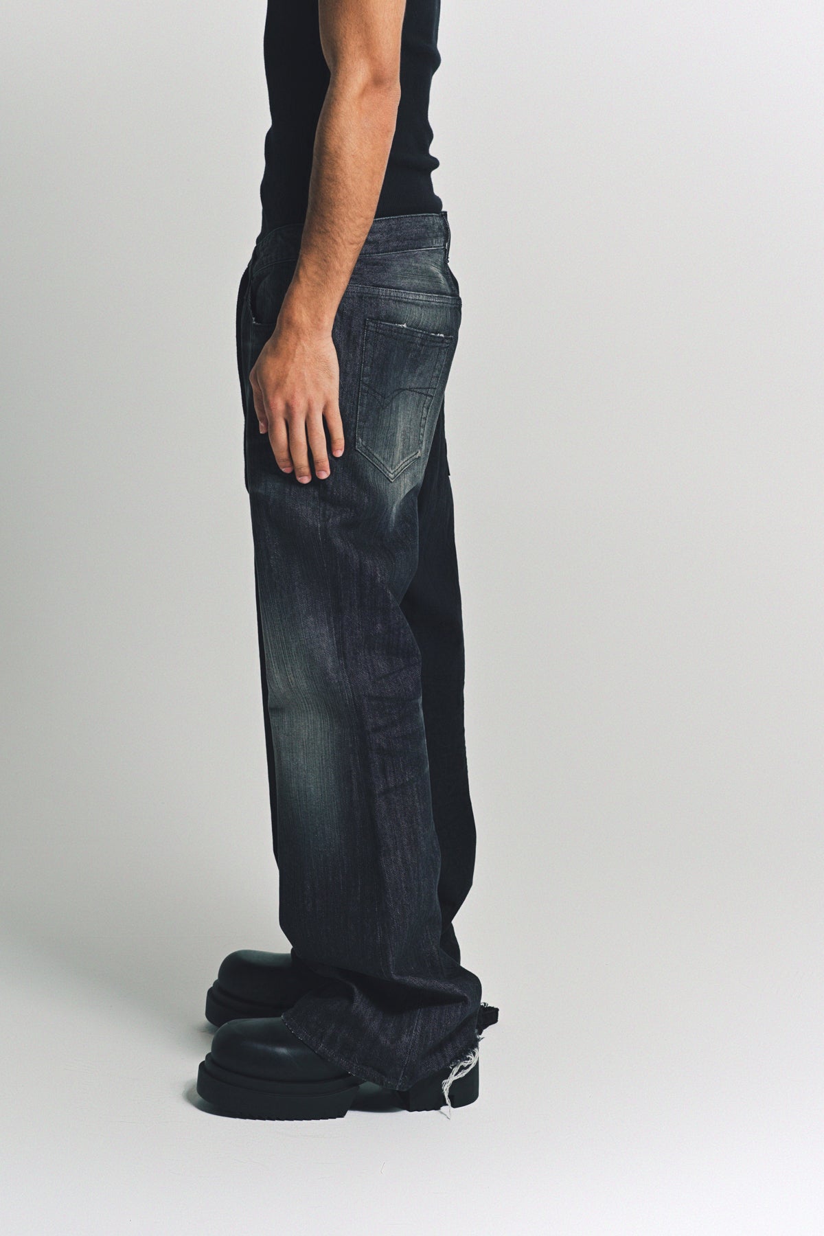 BALENCIAGA | FIFTY-FIFTY PANTS - MAXFIELD LA