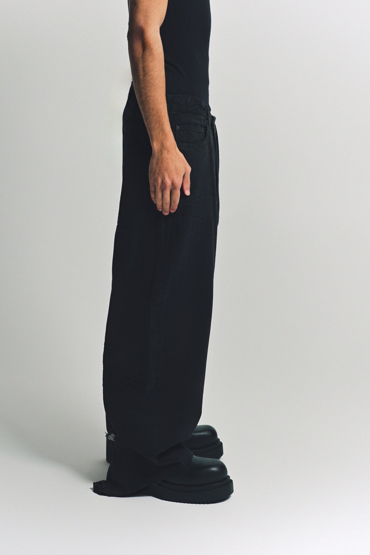 BALENCIAGA | FIFTY-FIFTY PANTS - MAXFIELD LA