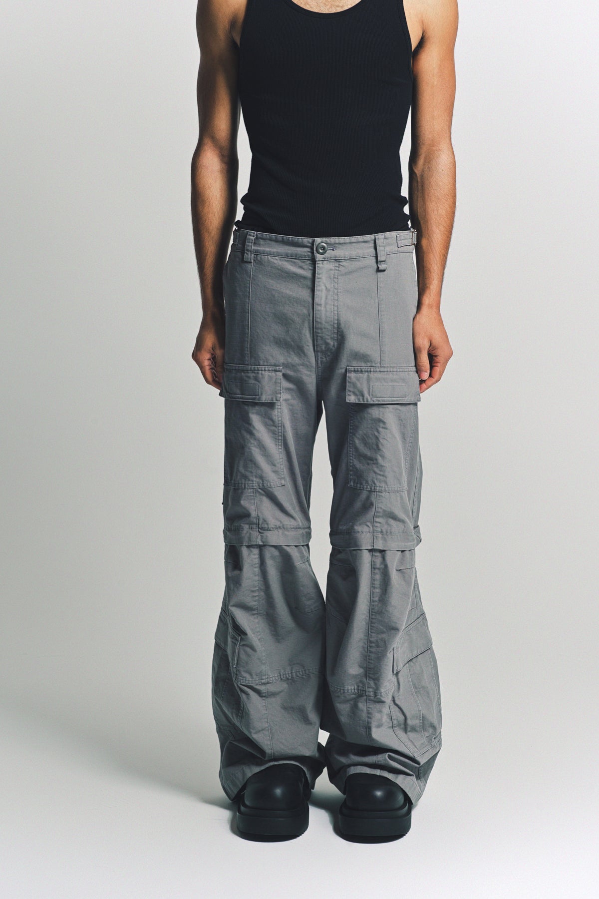 BALENCIAGA | FLARE CARGO PANTS - MAXFIELD LA