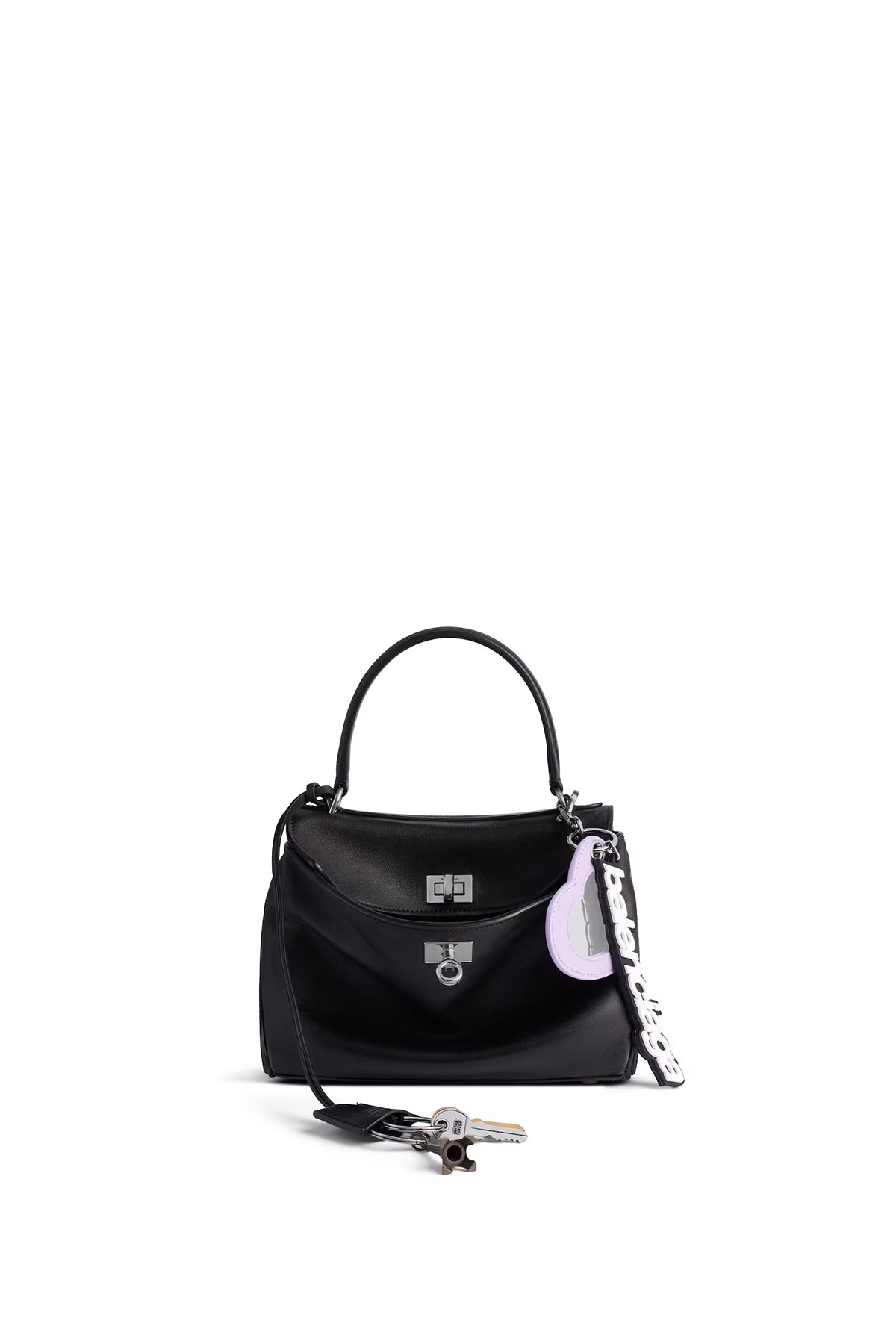 BALENCIAGA | MINI RODEO HANDBAG USED EFFECT WITH CHARMS - MAXFIELD LA