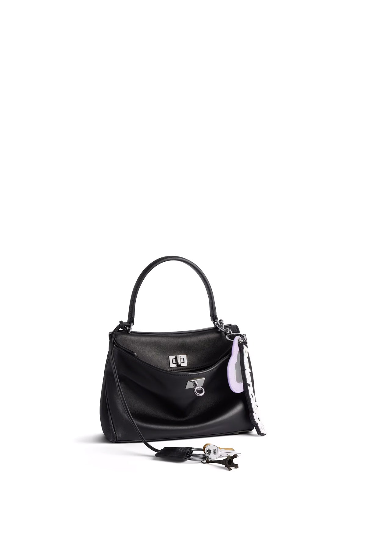 BALENCIAGA | MINI RODEO HANDBAG USED EFFECT WITH CHARMS - MAXFIELD LA