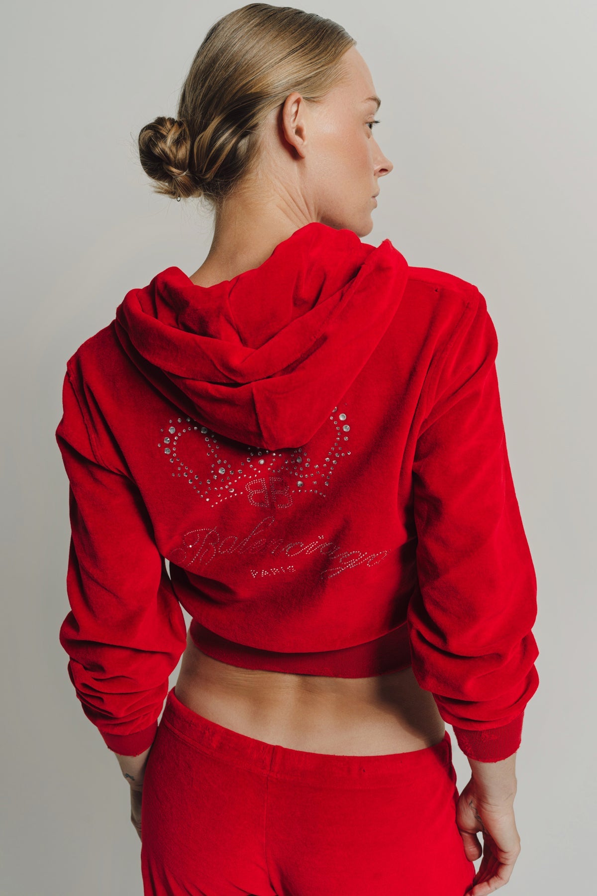 BALENCIAGA | RHINESTONE TRACKSUIT JACKET - MAXFIELD LA