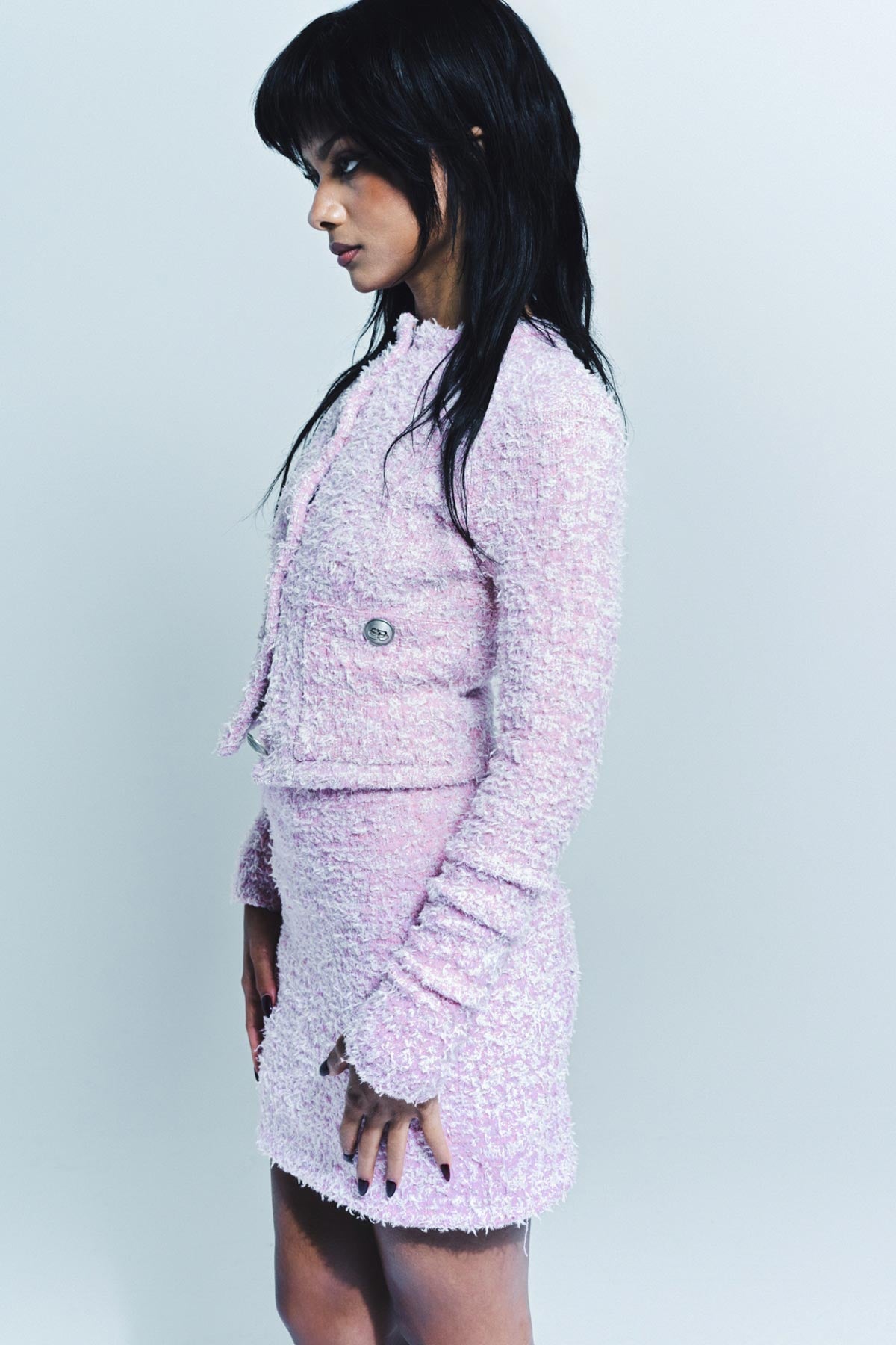 BALENCIAGA | CROPPED CARDIGAN - MAXFIELD LA