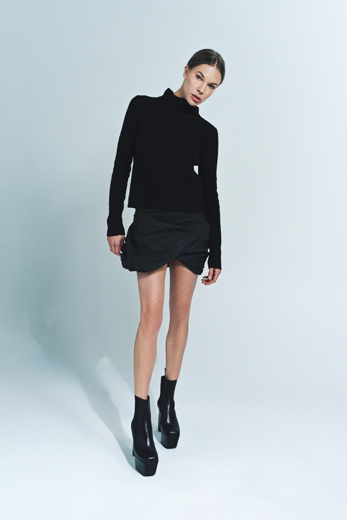 RICK OWENS | HEADON ZIP SWEATER - MAXFIELD LA