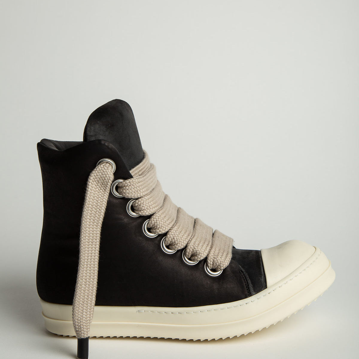 RICK OWENS | JUMBOLACED PADDED HI SNEAKERS
