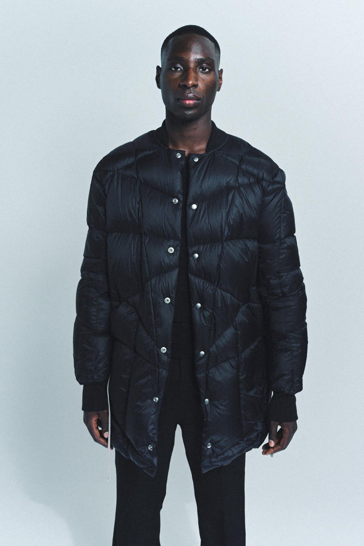 RICK OWENS | CAPPOTTO PIUMINO FLIGHT LINER JACKET - MAXFIELD LA