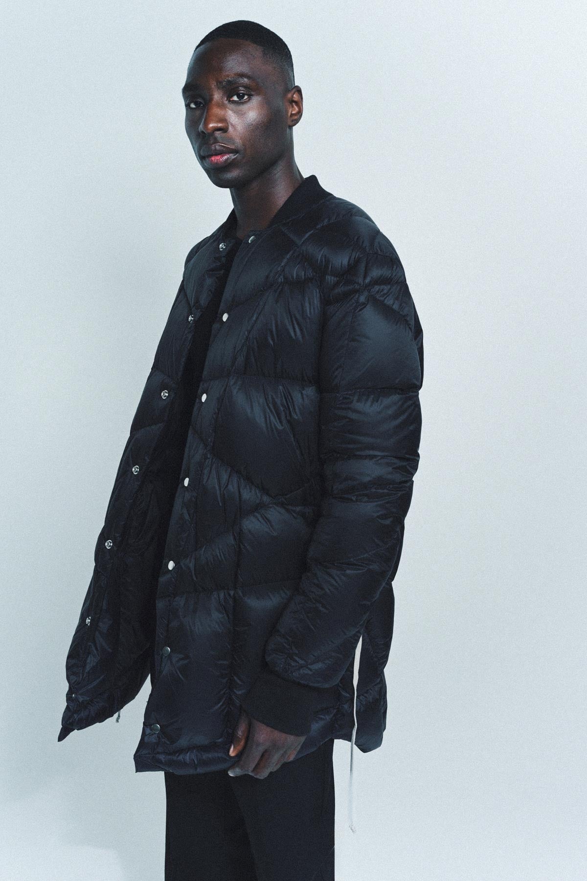 RICK OWENS | CAPPOTTO PIUMINO FLIGHT LINER JACKET - MAXFIELD LA