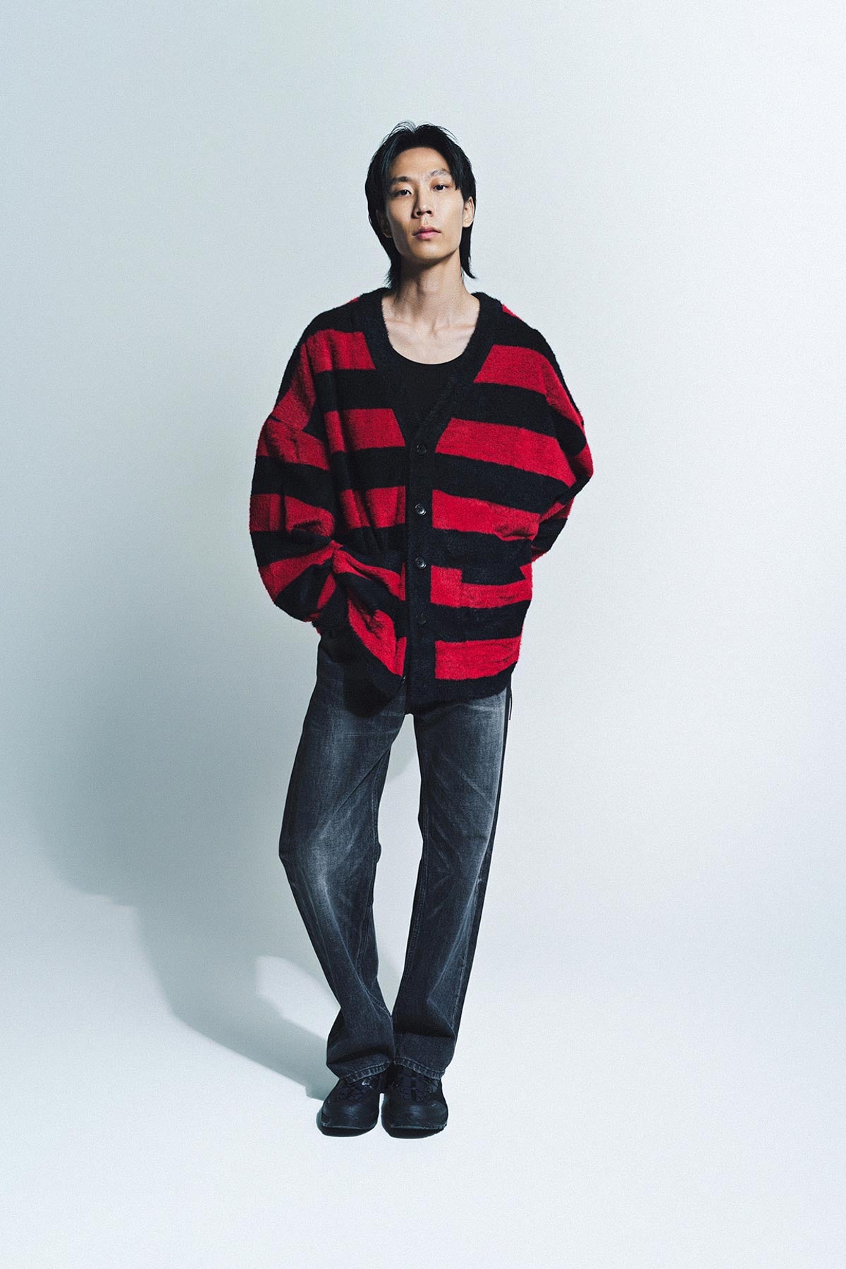 MASTERMIND | MOHAIR BORDER CARDIGAN - MAXFIELD LA