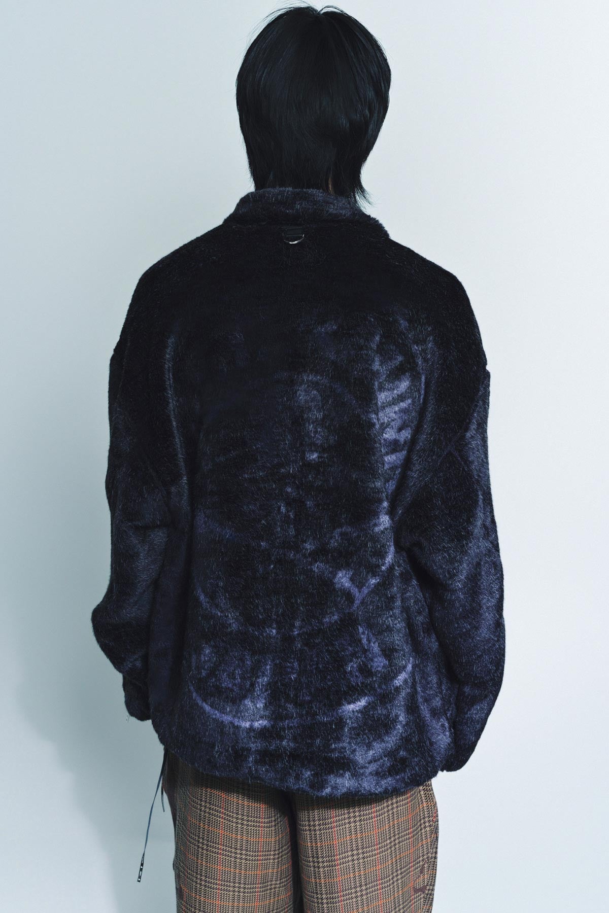 MASTERMIND | FAUX RABBIT FUR JACKET - MAXFIELD LA