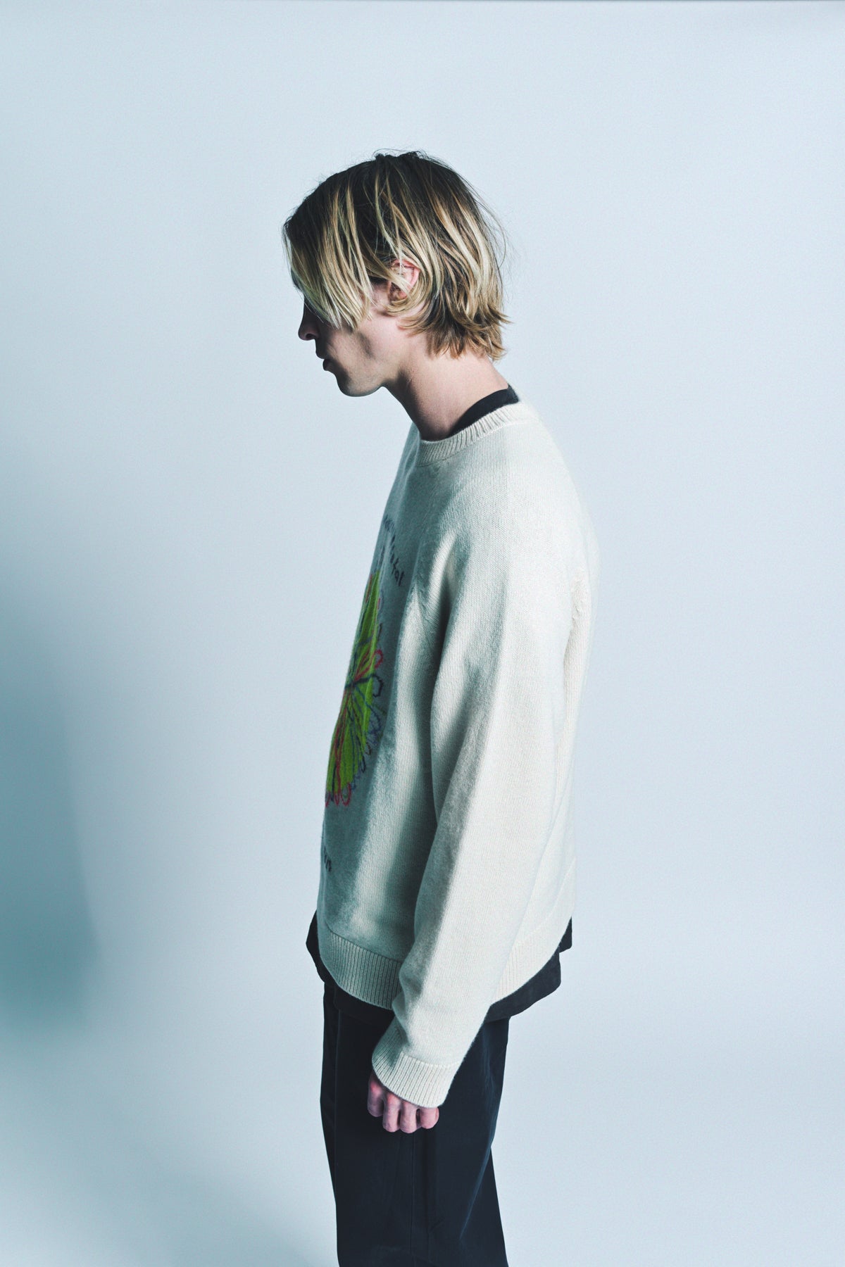 THE ELDER STATESMAN | SHREDITATION RAGLAN CREWNECK - MAXFIELD LA