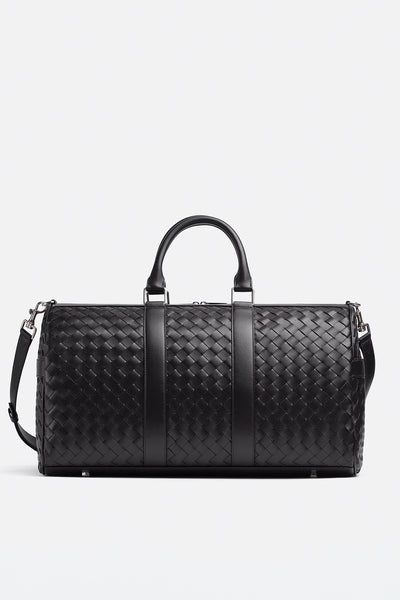 ★SALE★【送料関税無料】BOTTEGA VENETA フィン ベルト Bottega Veneta - Small Cobble Thunder Woven Leather Shoulder Bag