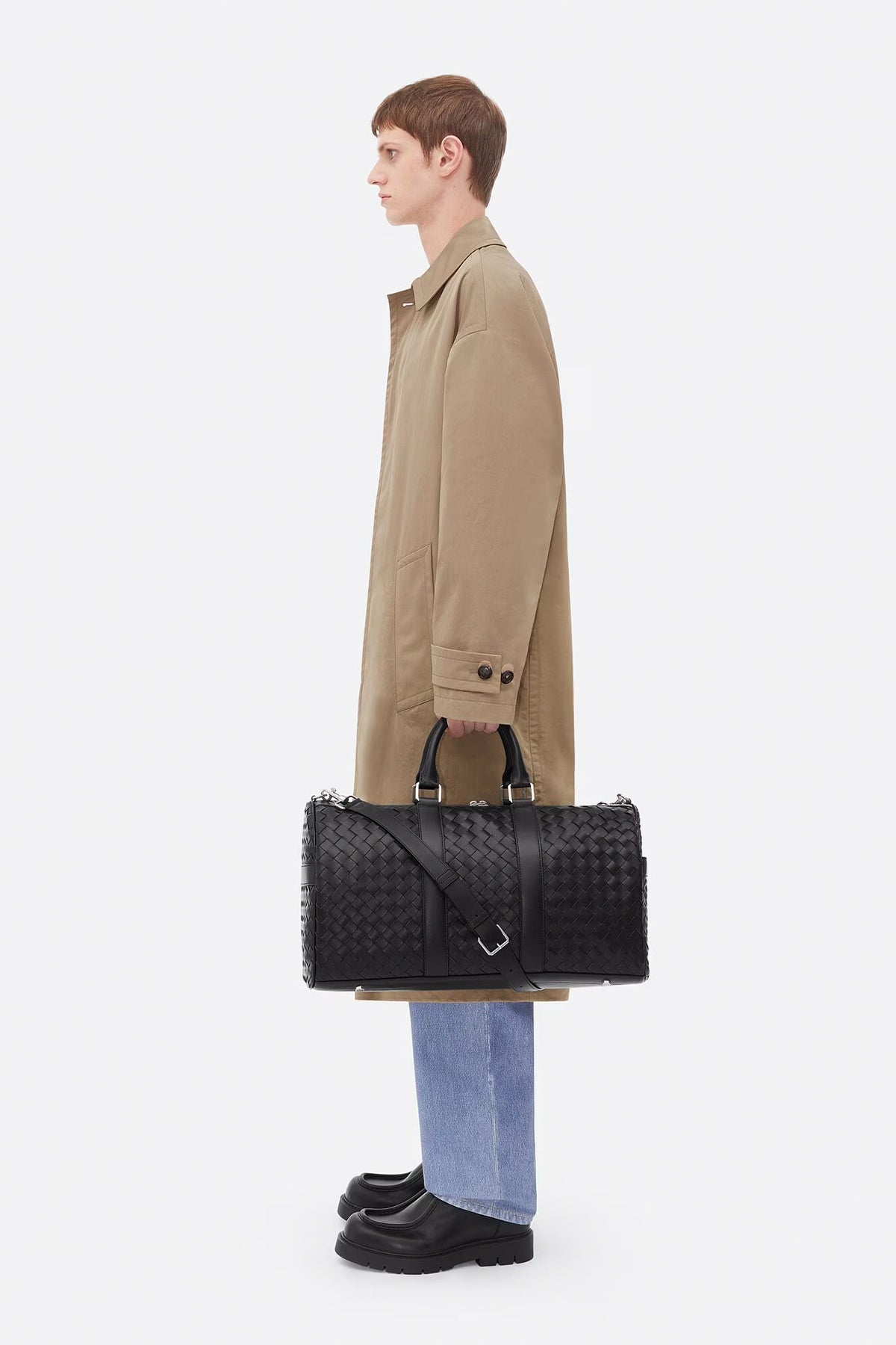 BOTTEGA VENETA | MEDIUM INTRECCIATO DUFFLE - MAXFIELD LA