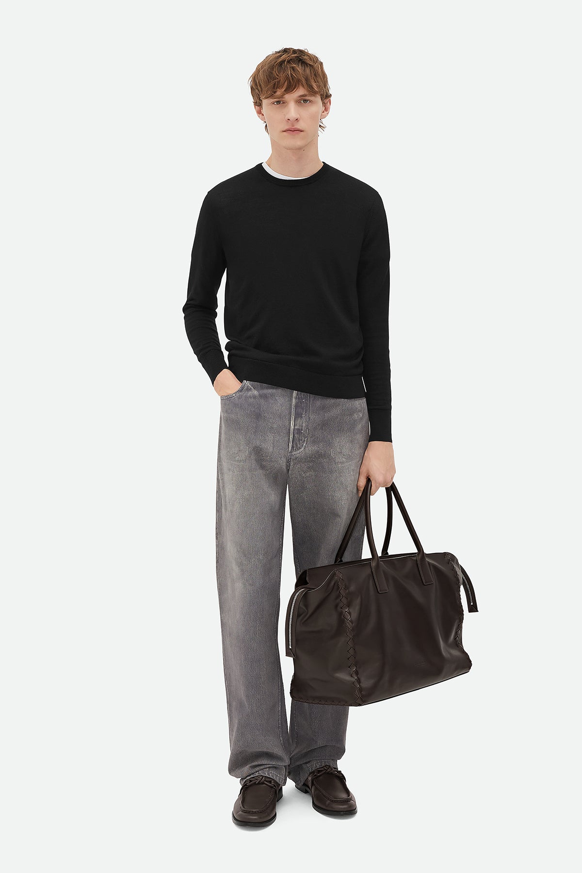 BOTTEGA VENETA | LARGE ZIPPED CABAT - MAXFIELD LA