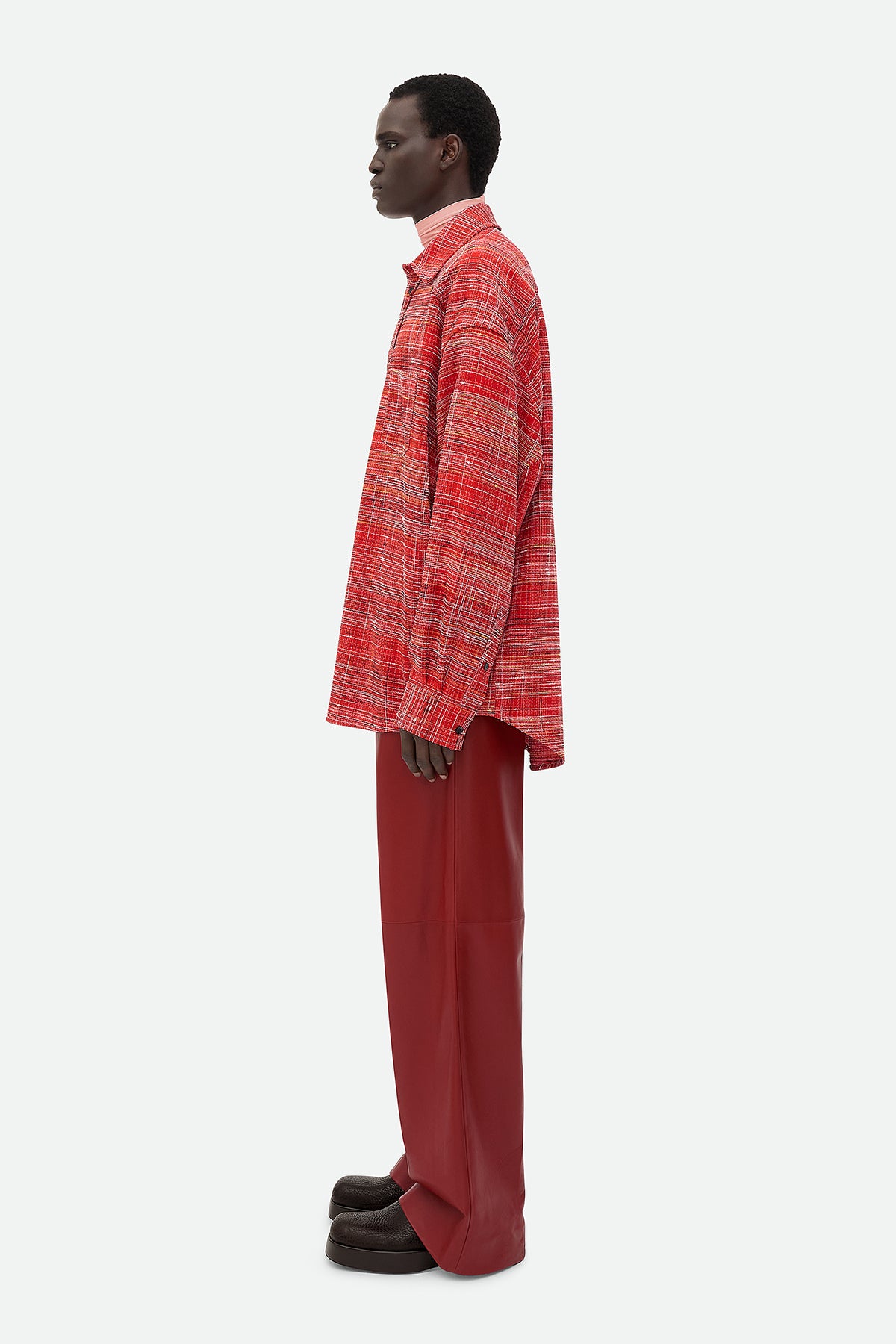 BOTTEGA VENETA | KNOTTED VISCOSE SHIRT - MAXFIELD LA