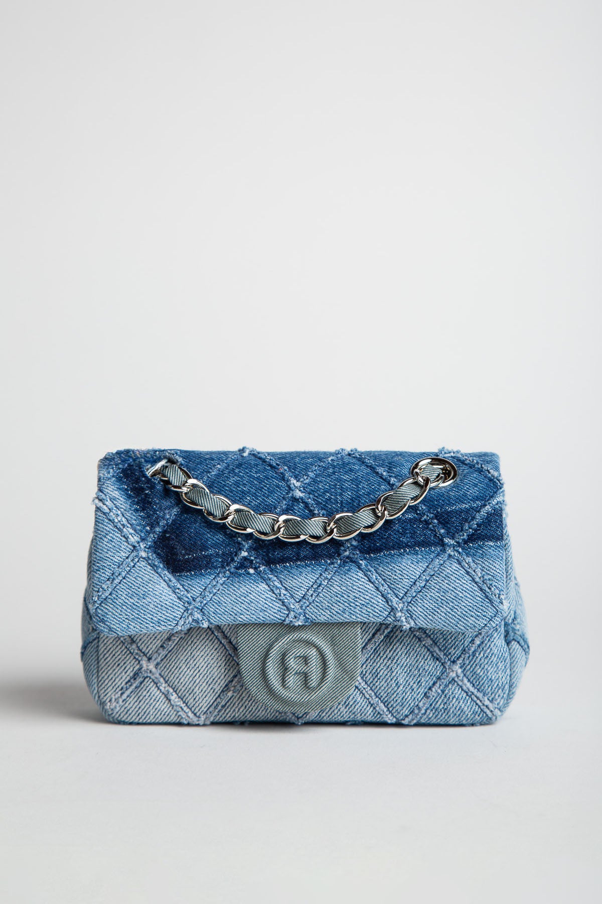 READYMADE♡ RHOMBUS DENIM CHAIN BAG READYMADE | RHOMBUS DENIM NANO BAG