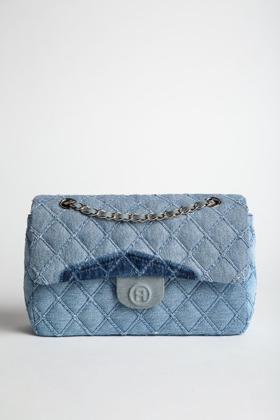 国内発送【READYMADE】RHOMBUS DENIM CHAIN BAG READYMADE | RHOMBUS DENIM BAG