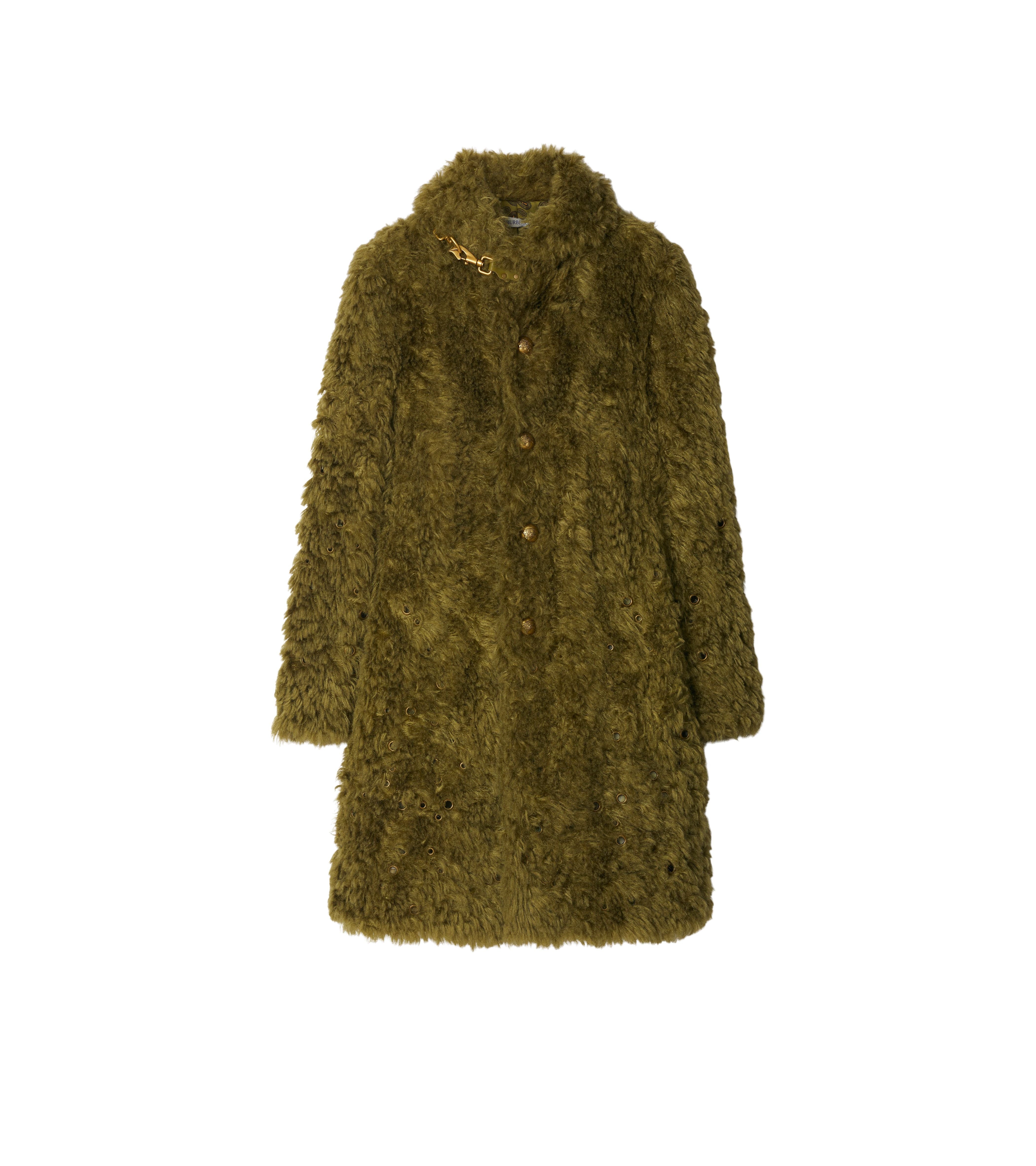BURBERRY | FAUX FUR COAT - MAXFIELD LA
