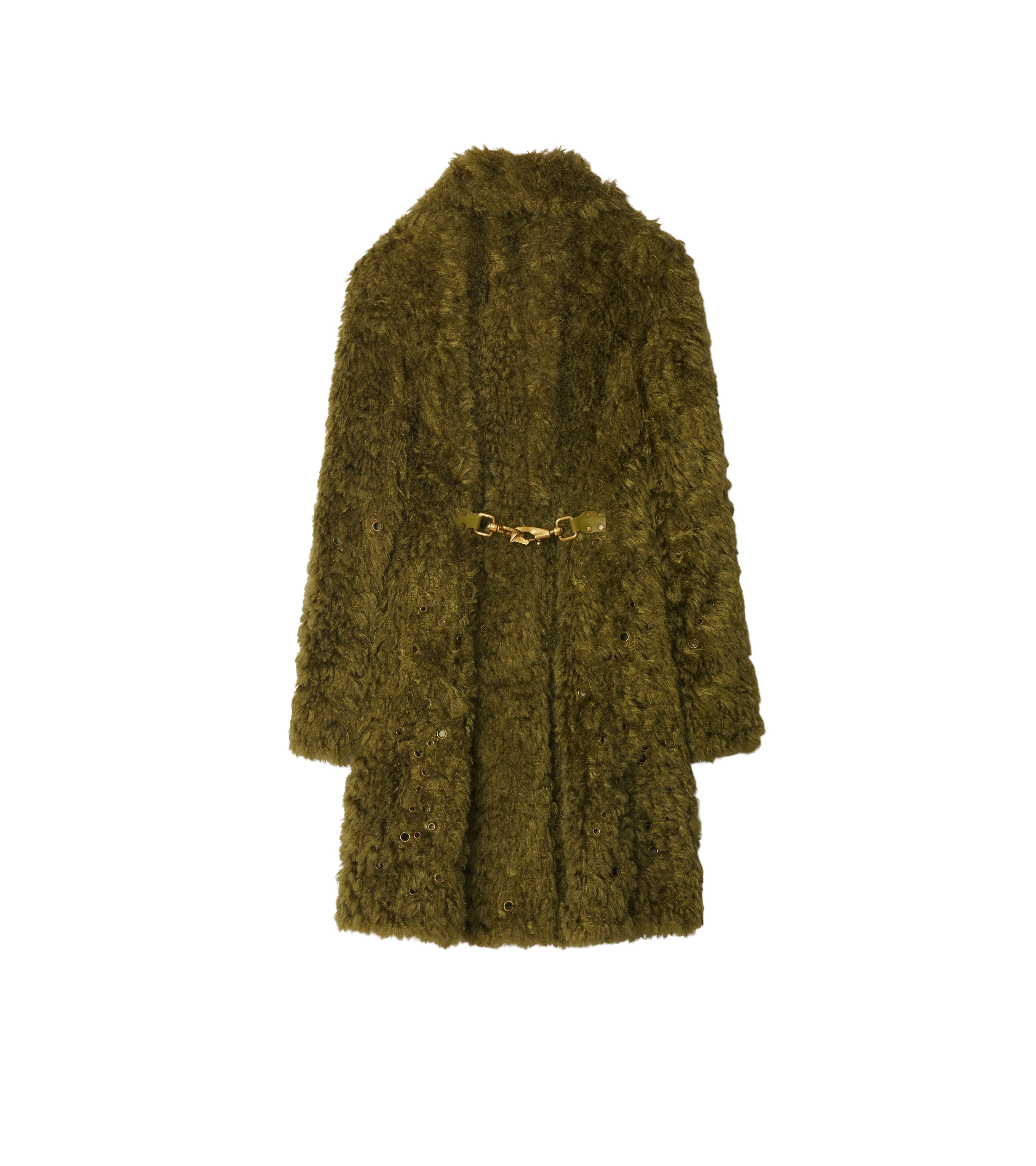 BURBERRY | FAUX FUR COAT - MAXFIELD LA