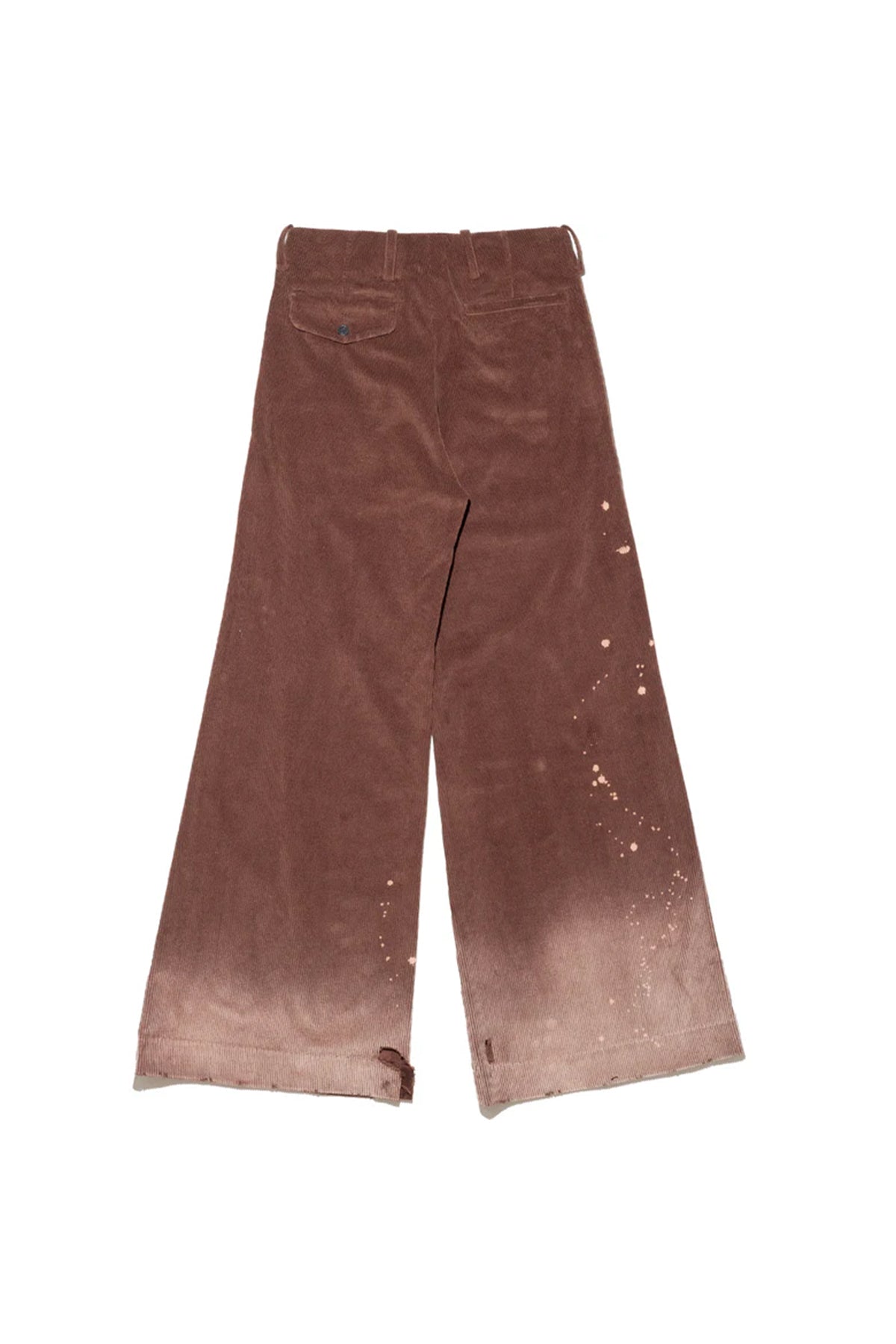 ENFANTS RICHES DÉPRIMÉS | CORDUROY WIDE LEG FLARE TROUSERS - MAXFIELD LA