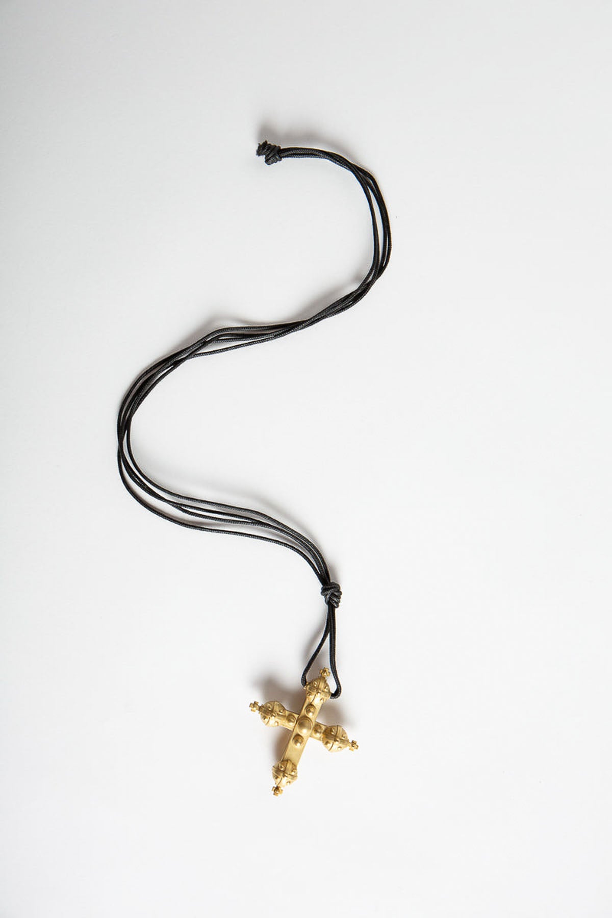 BARRY KIESELSTEIN-CORD | 1993 GOLD CROSS PENDANT