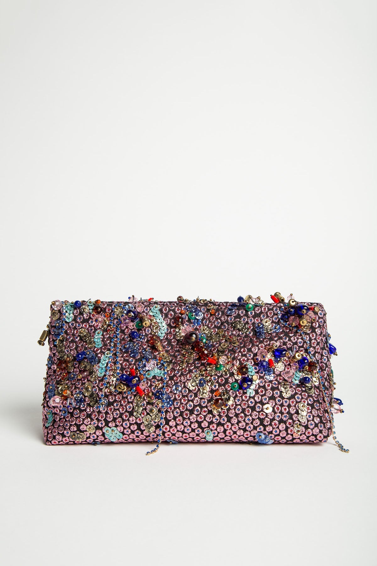 DRIES VAN NOTEN | EMBROIDERED CLUTCH - MAXFIELD LA