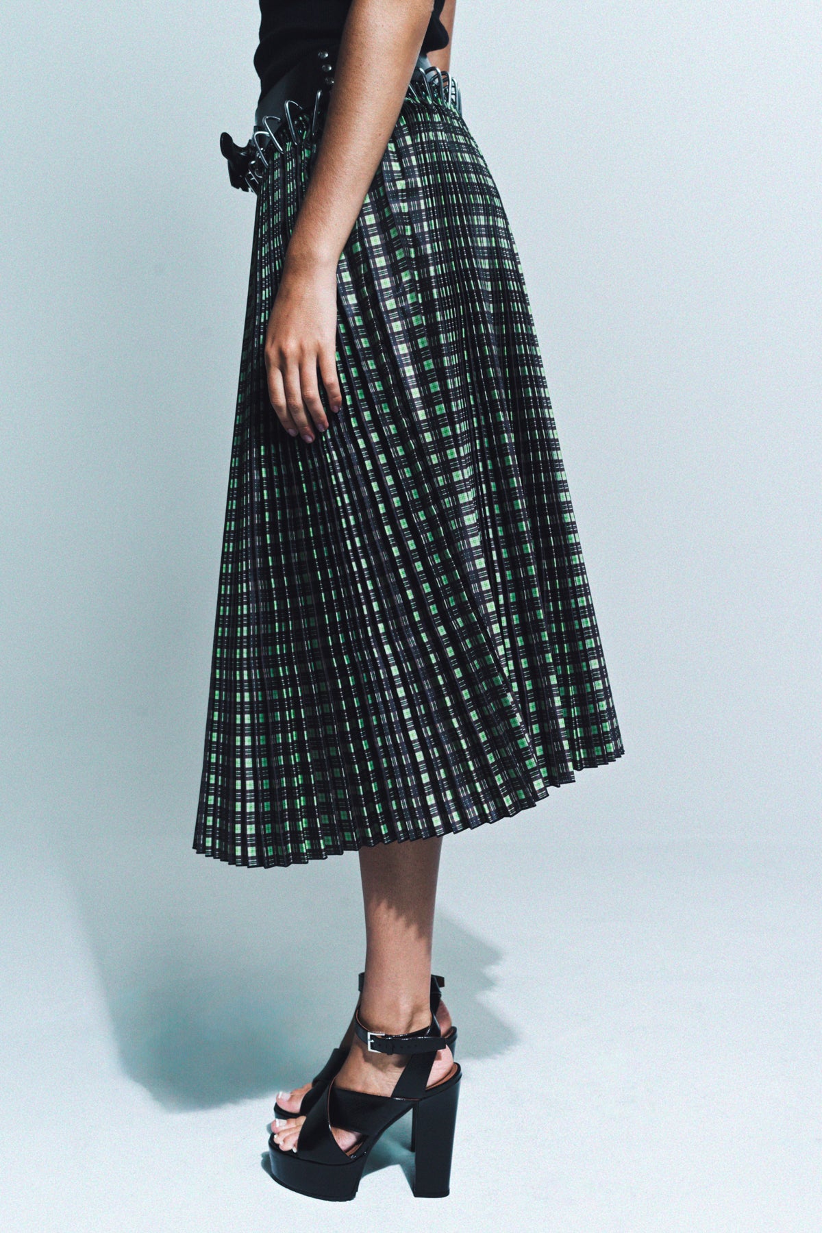 CHOPOVA LOWENA | CATHERINE MIDI CARABINER SKIRT - MAXFIELD LA