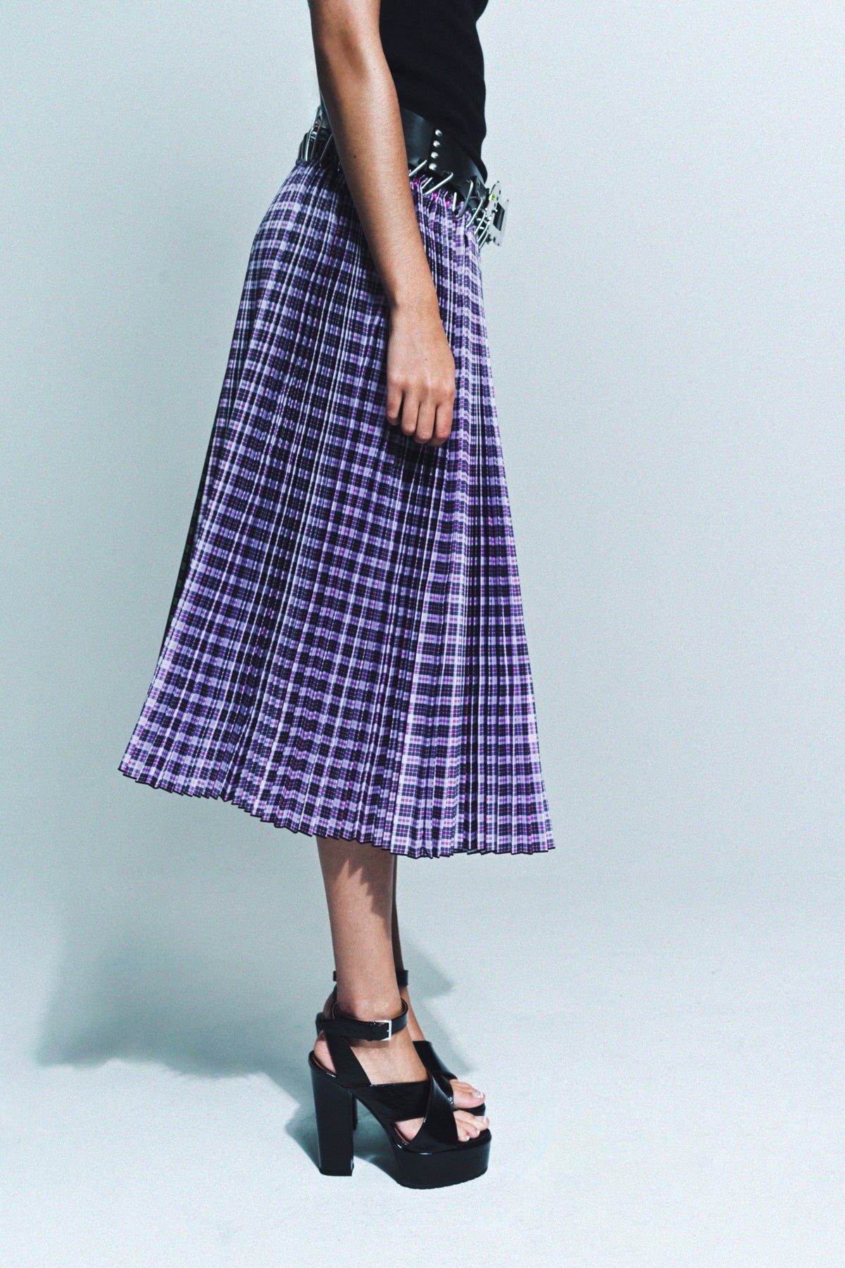CHOPOVA LOWENA | CATHERINE MIDI CARABINER SKIRT - MAXFIELD LA